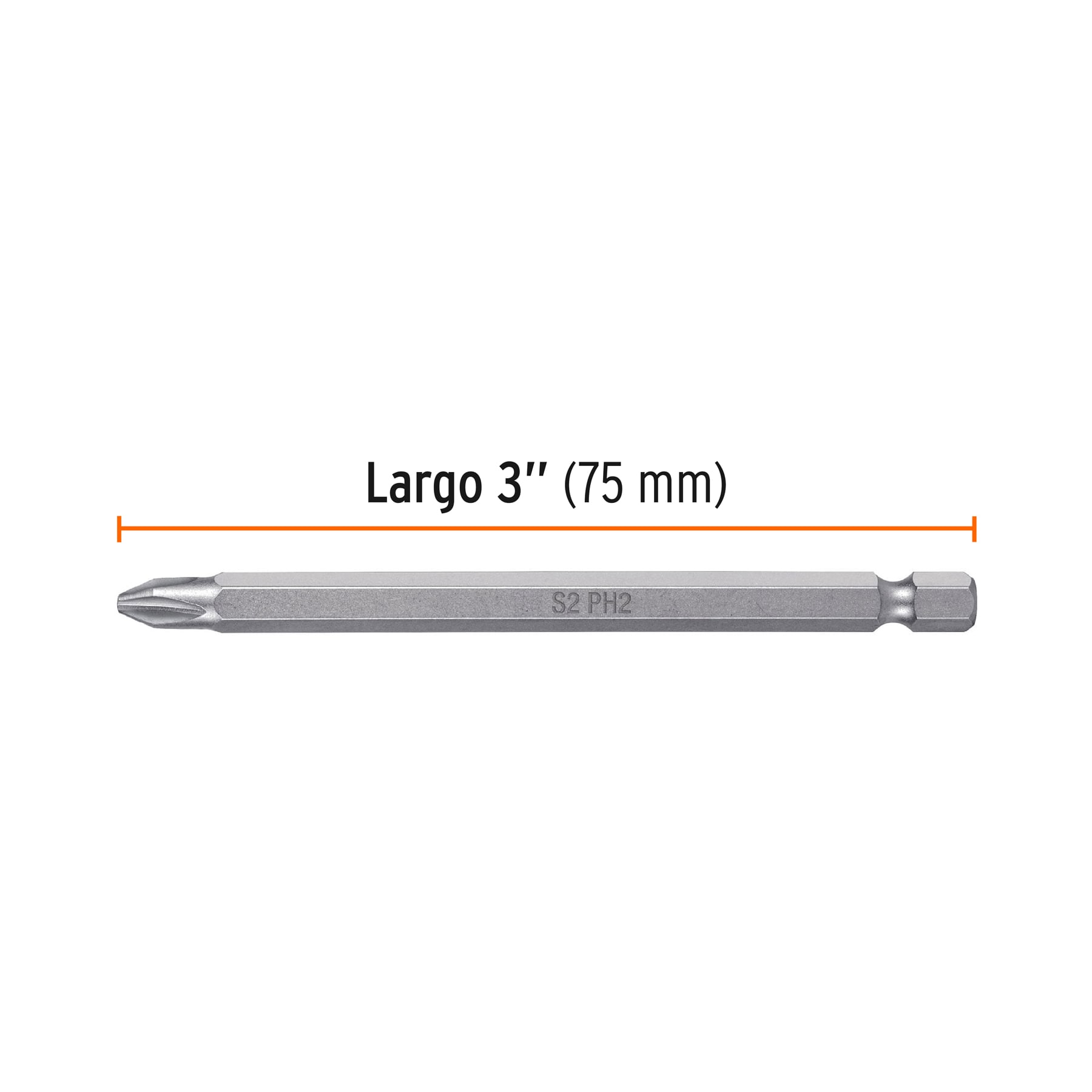 Puntas de Cruz PH2 X 4" Truper por Pieza
