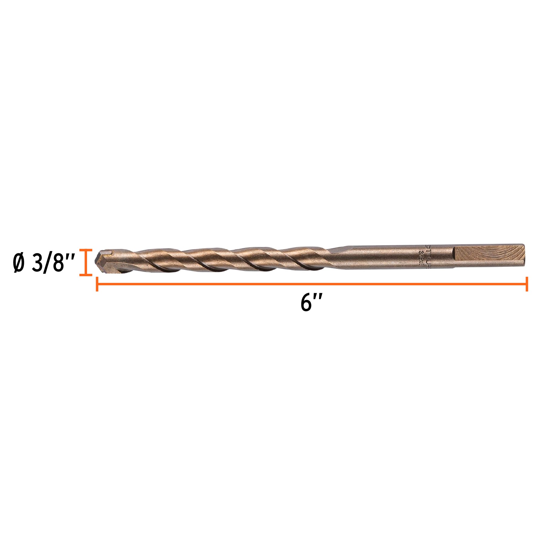 Broca para Concreto Truper 3/8" X 6"