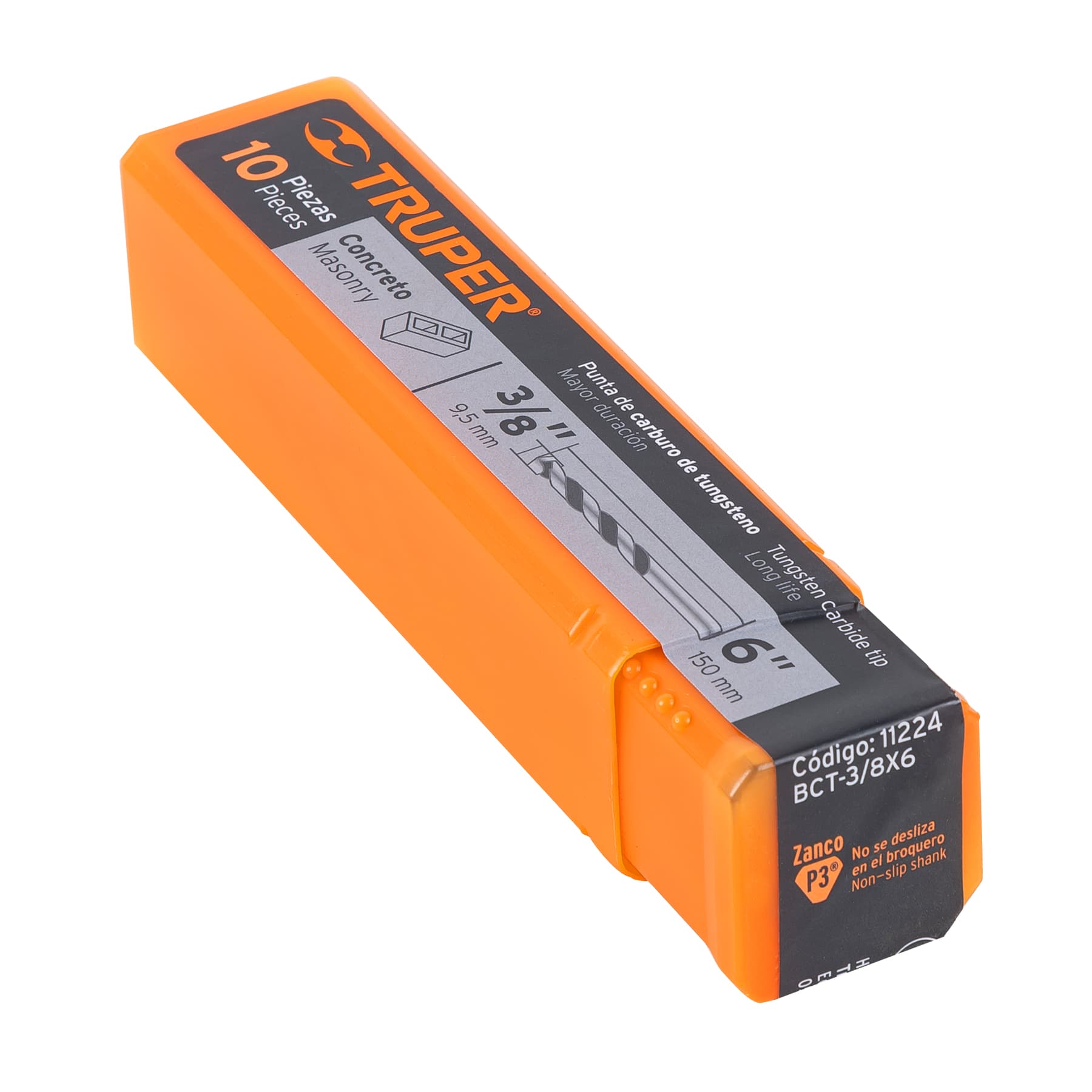 Broca para Concreto Truper 3/8" X 6"