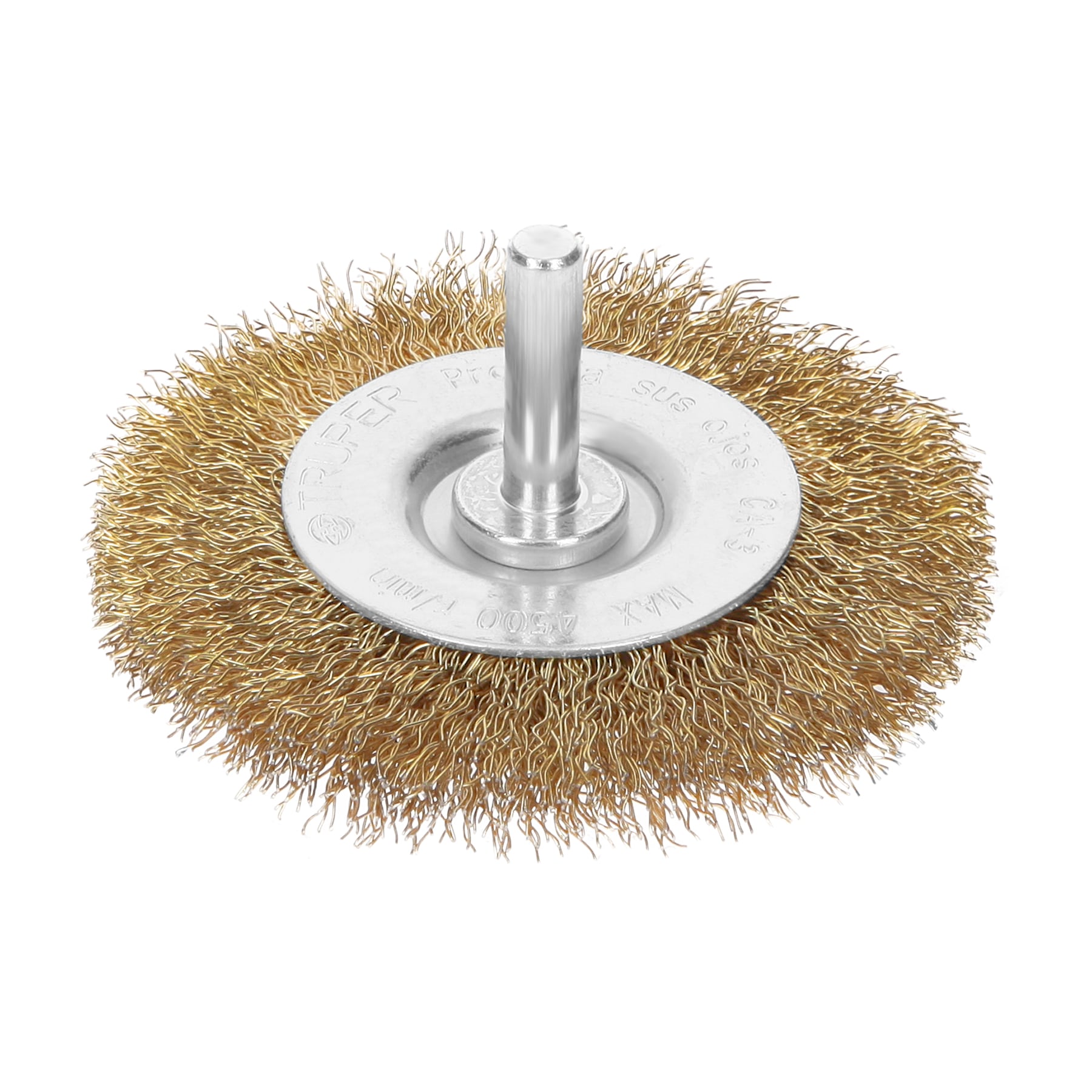 Carda para Taladro Circular 3" Zanco 1/4" Alambre Grueso Truper