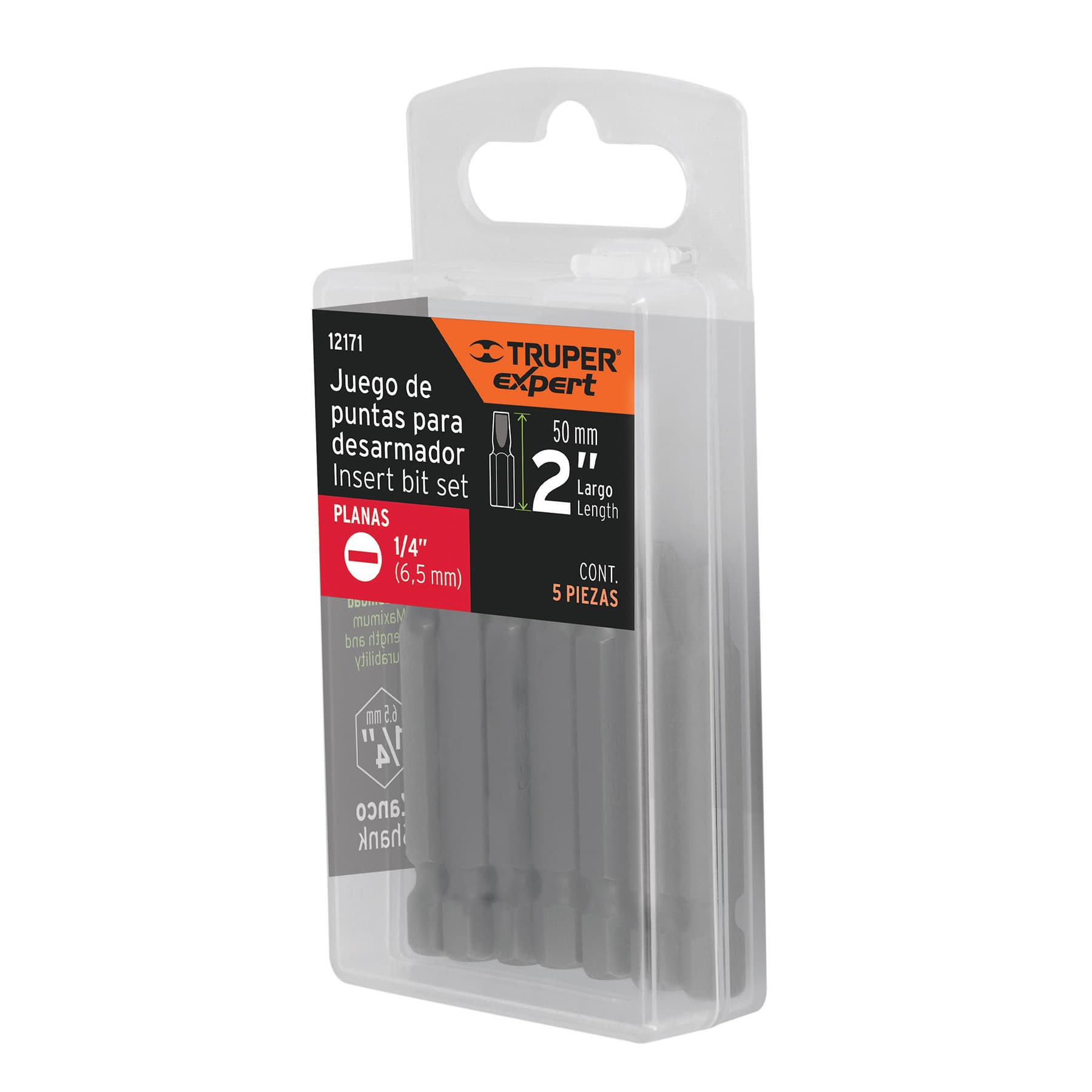 Puntas Planas 1/4" X 2" Truper