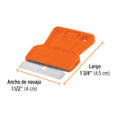 Raspador Mini con Navaja de 1"1/2 Truper
