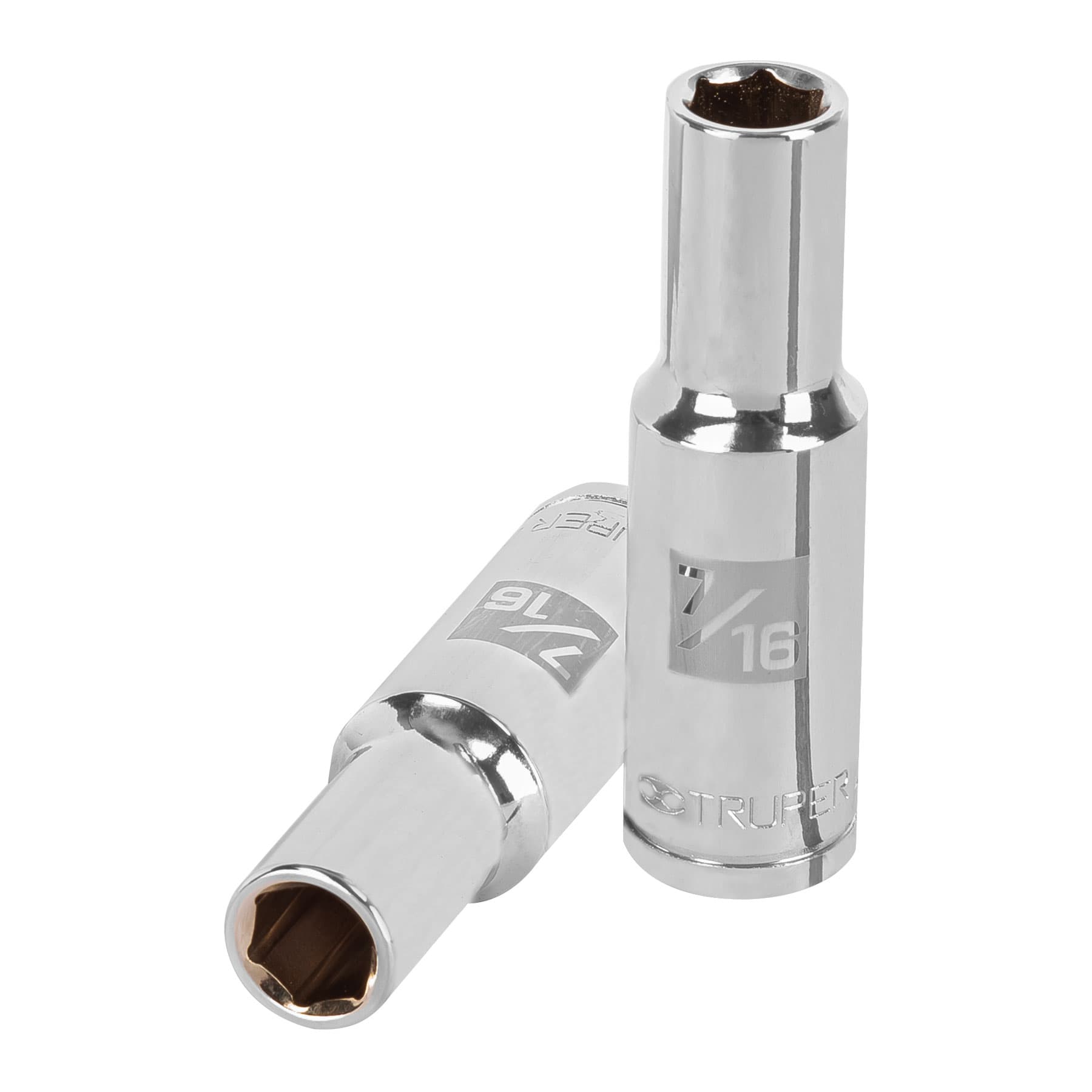 Dado Cuadro 1/2" Largo de 6 Puntas Truper 7/16"
