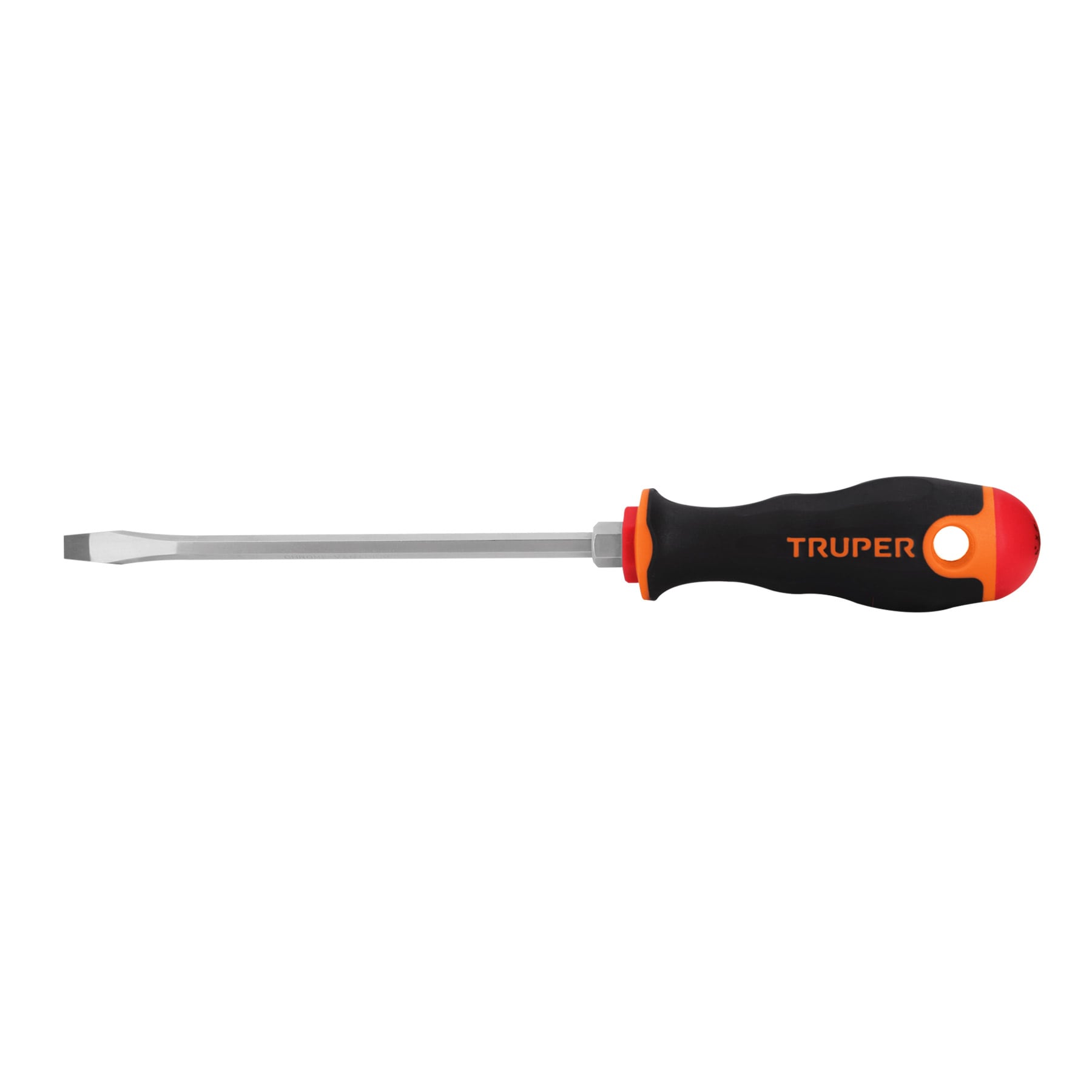 Desarmador Mango Comfort Grip Truper Plano 1/4" X 6"
