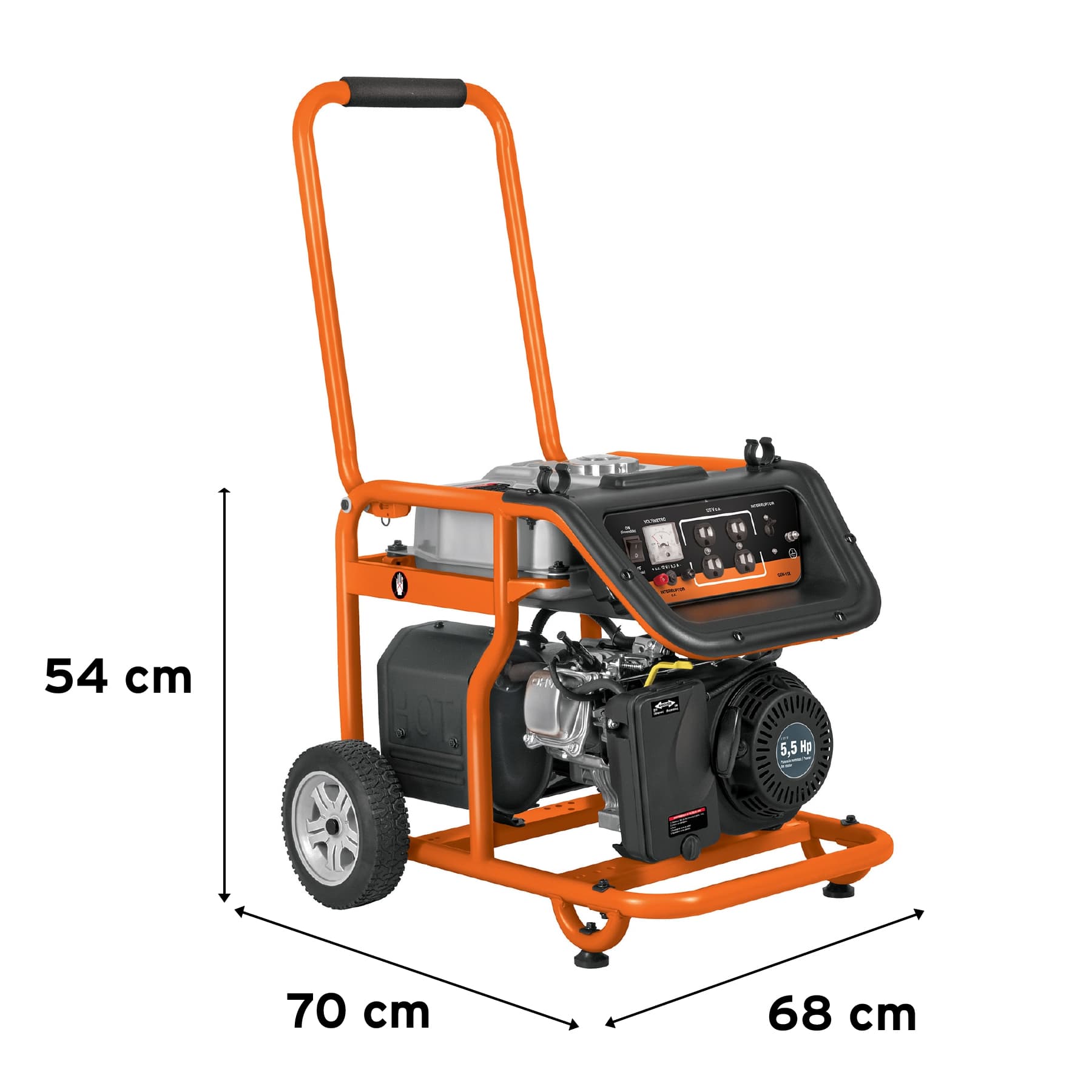 Generador Electrico a Gasolina 1,500 Watts Truper