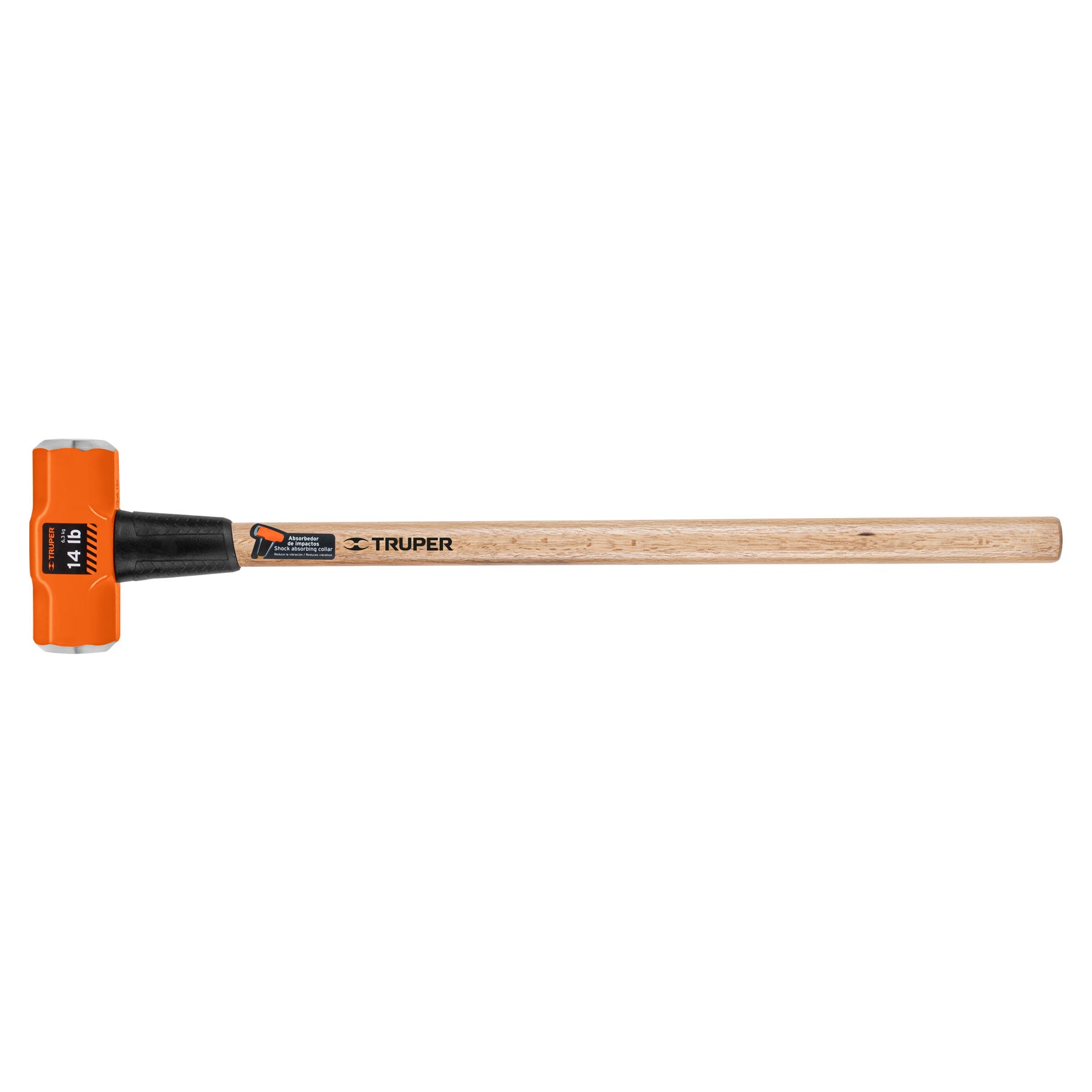 Marro Octagonal Mango Madera 36" Truper 14 Libras