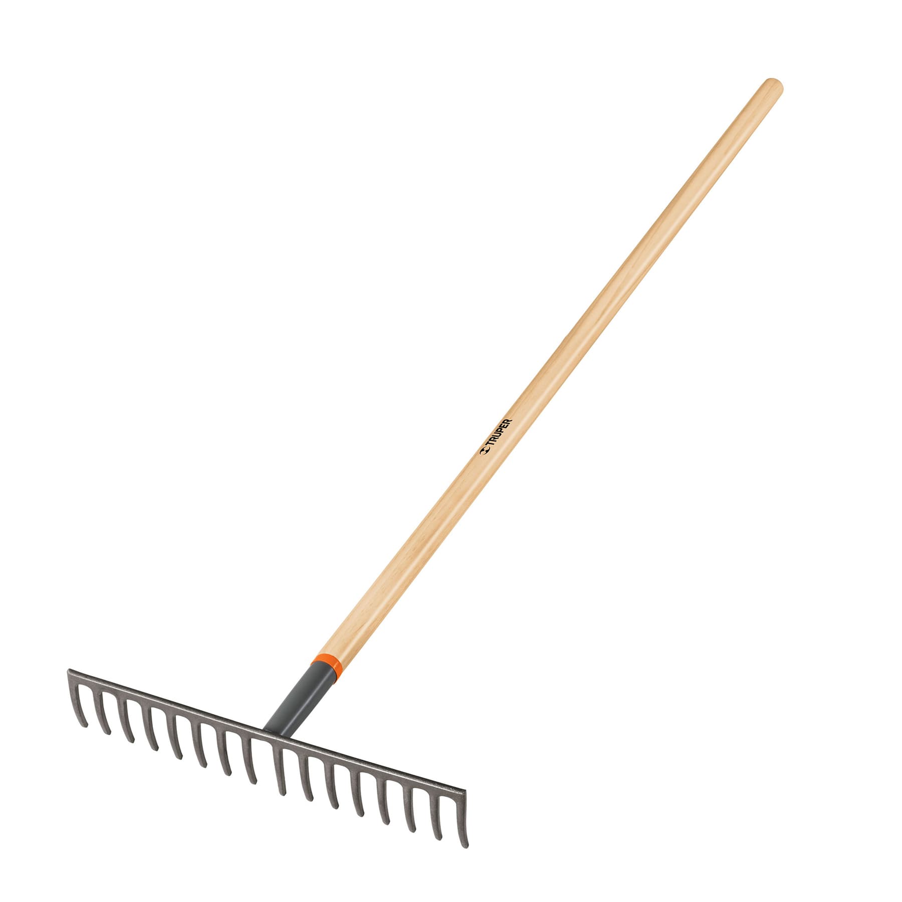 Rastrillo Recto 16 Dientes Mango 60" Truper