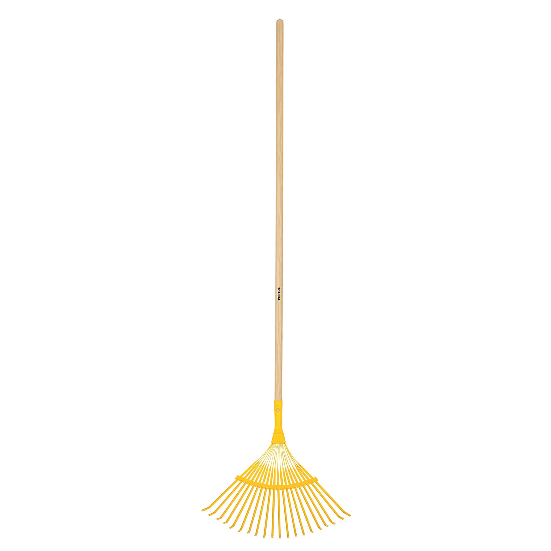 Escoba Metalica para Jardin Curva 20 Dientes Pretul