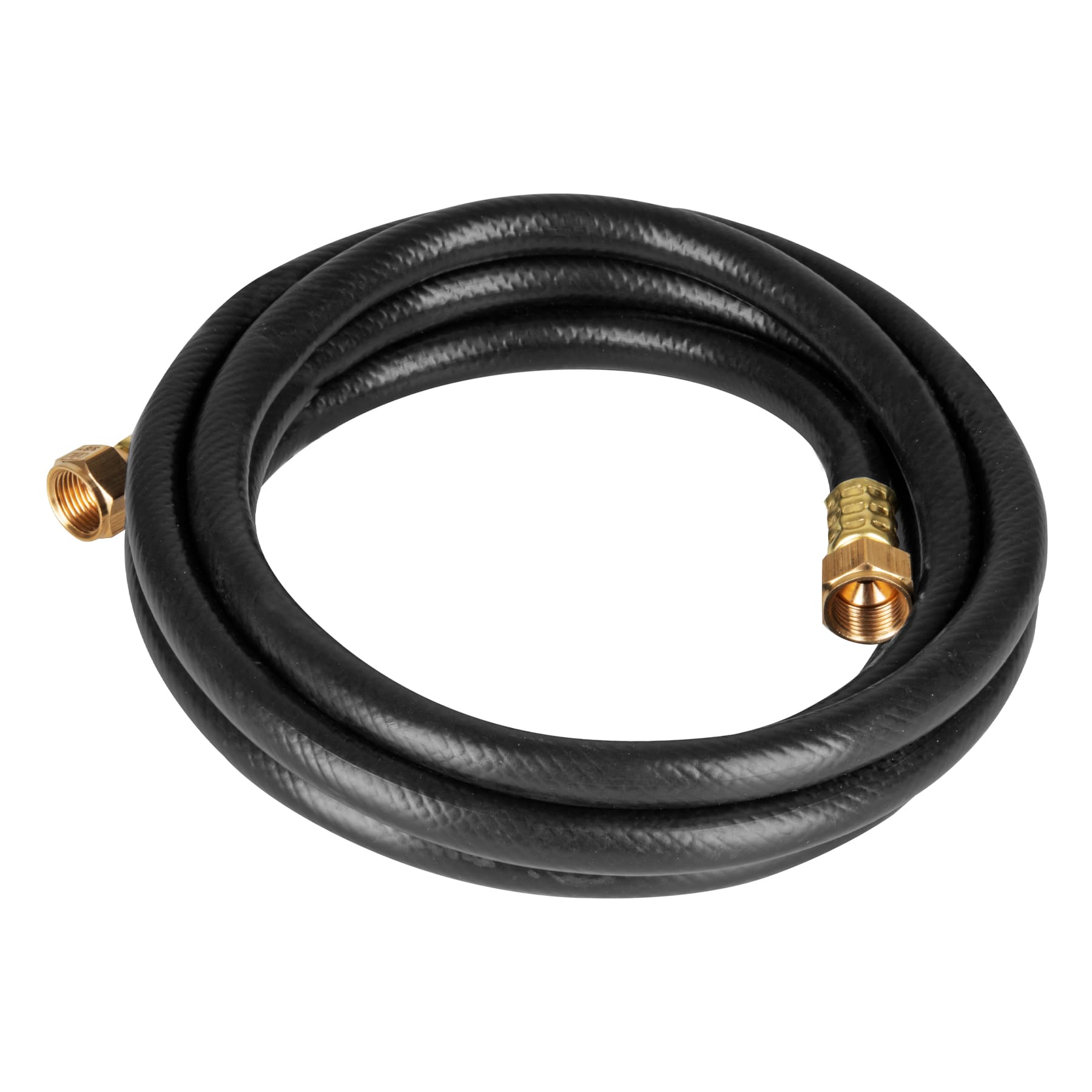 Manguera para Gas 3/8" Flexible Negra Foset 300 cms