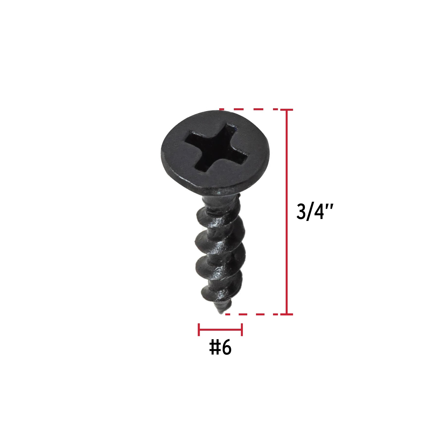 Pija Tablaroca No 6 x 3/4" Fiero por Pieza