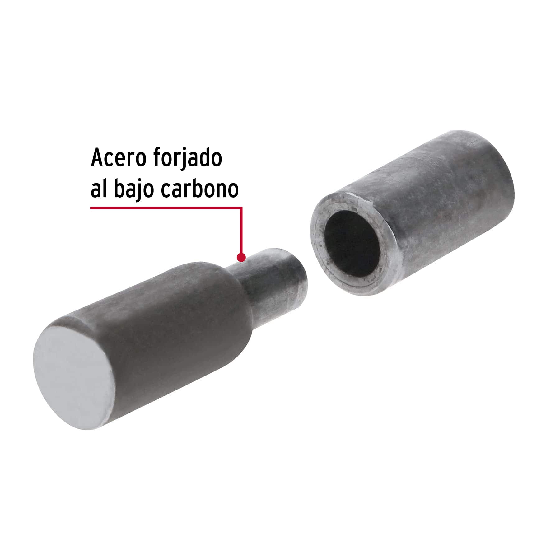 Bisagra Tubular Soldable Hermex 5/8" (16 mm)