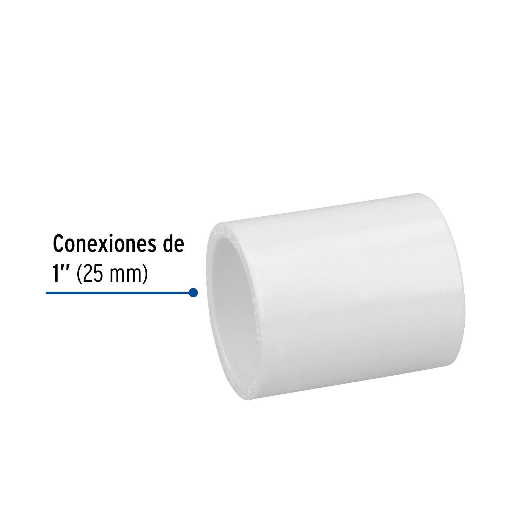 Cople PVC Hidraulico Saniflow 1" (25 mm)
