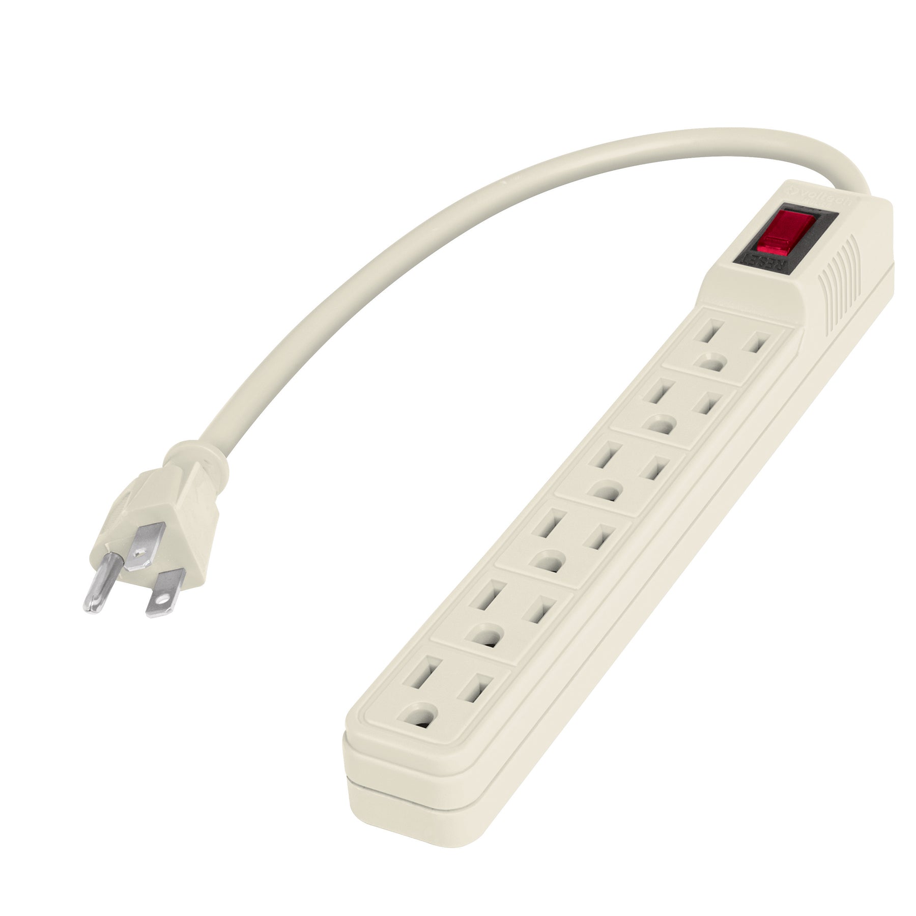 Multicontacto Barra 6 Entradas 16 AWG Volteck