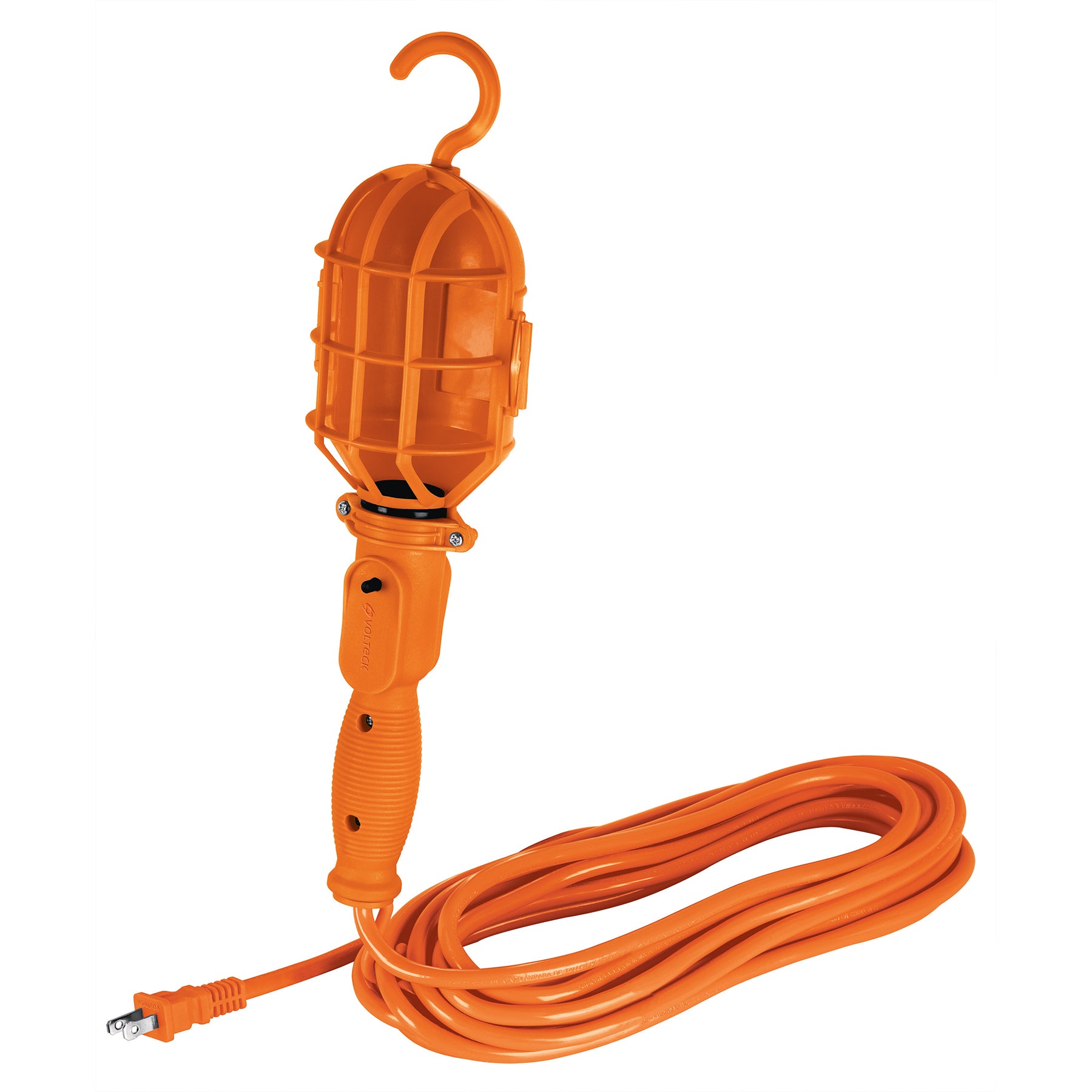 Lampara de Taller con Canastilla Plastica 7.5 Metros Volteck