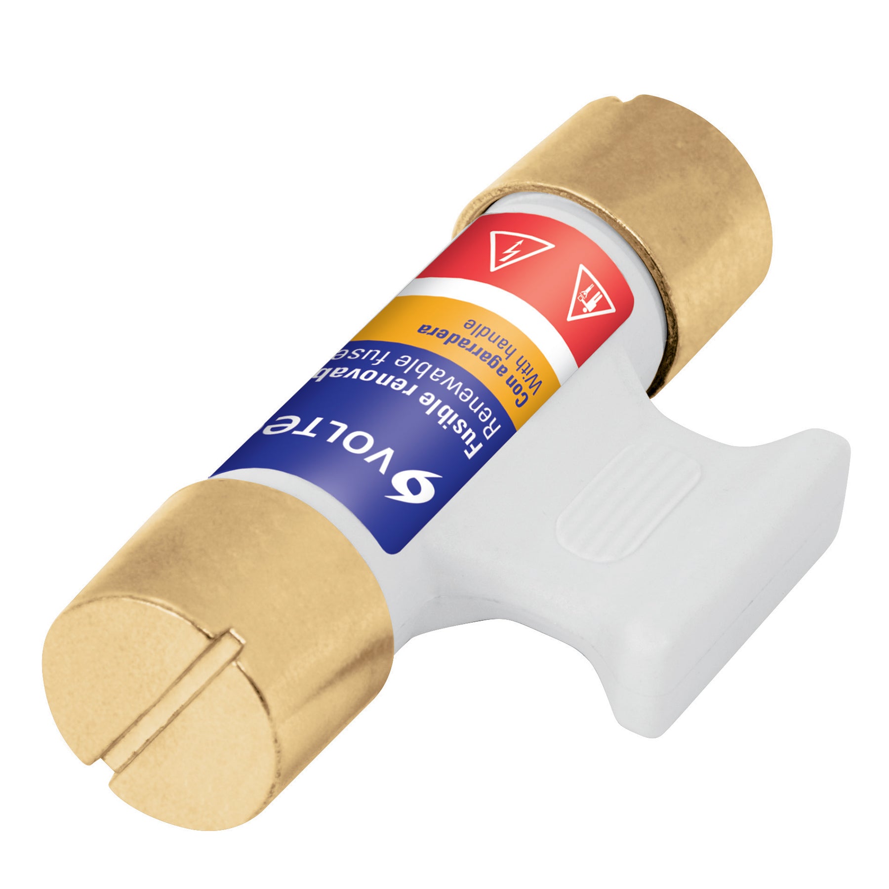 Fusible 60 Amperes 250 V con Agarradera Volteck