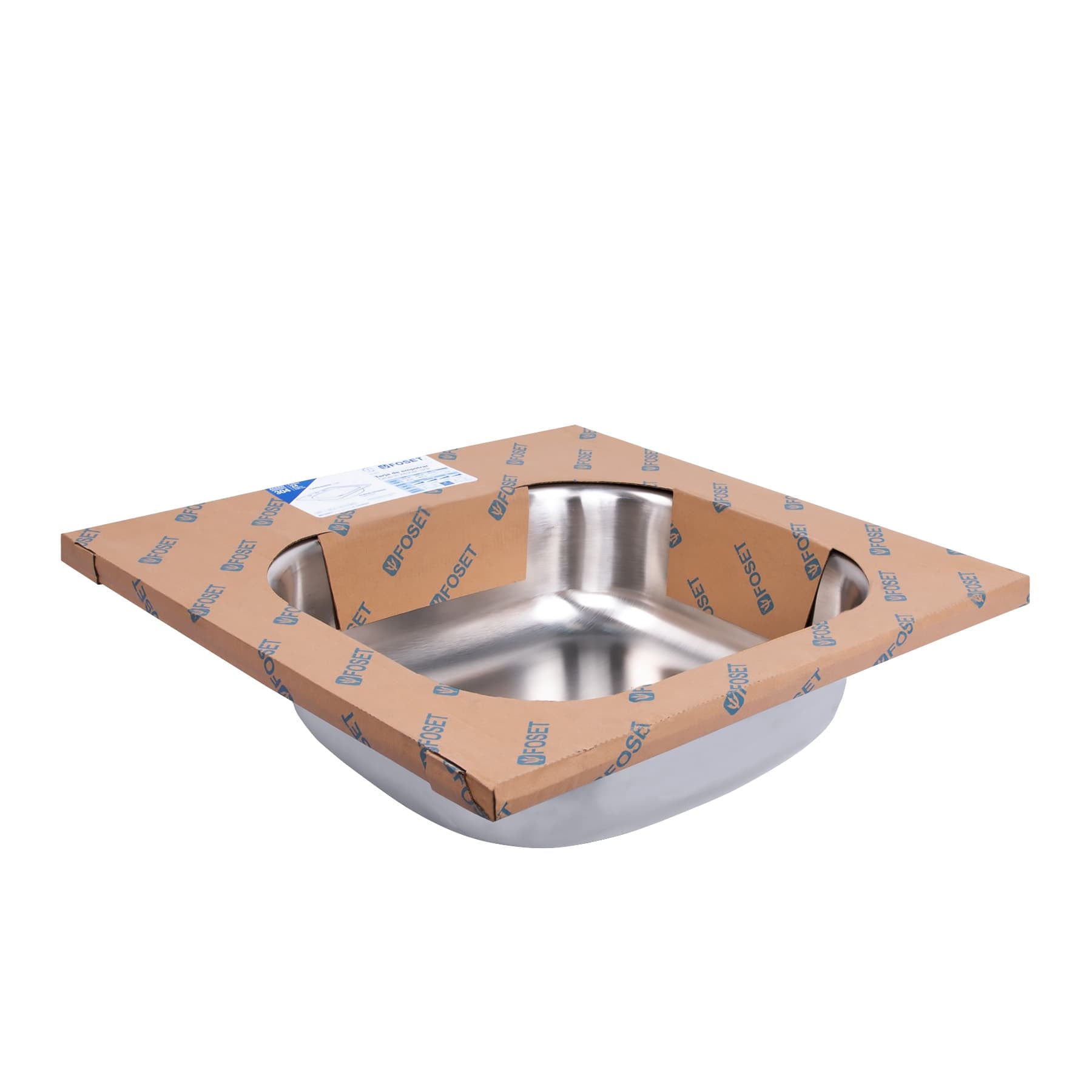 Tarja de Empotrar 53 x 50 cm A Inox 304 Foset