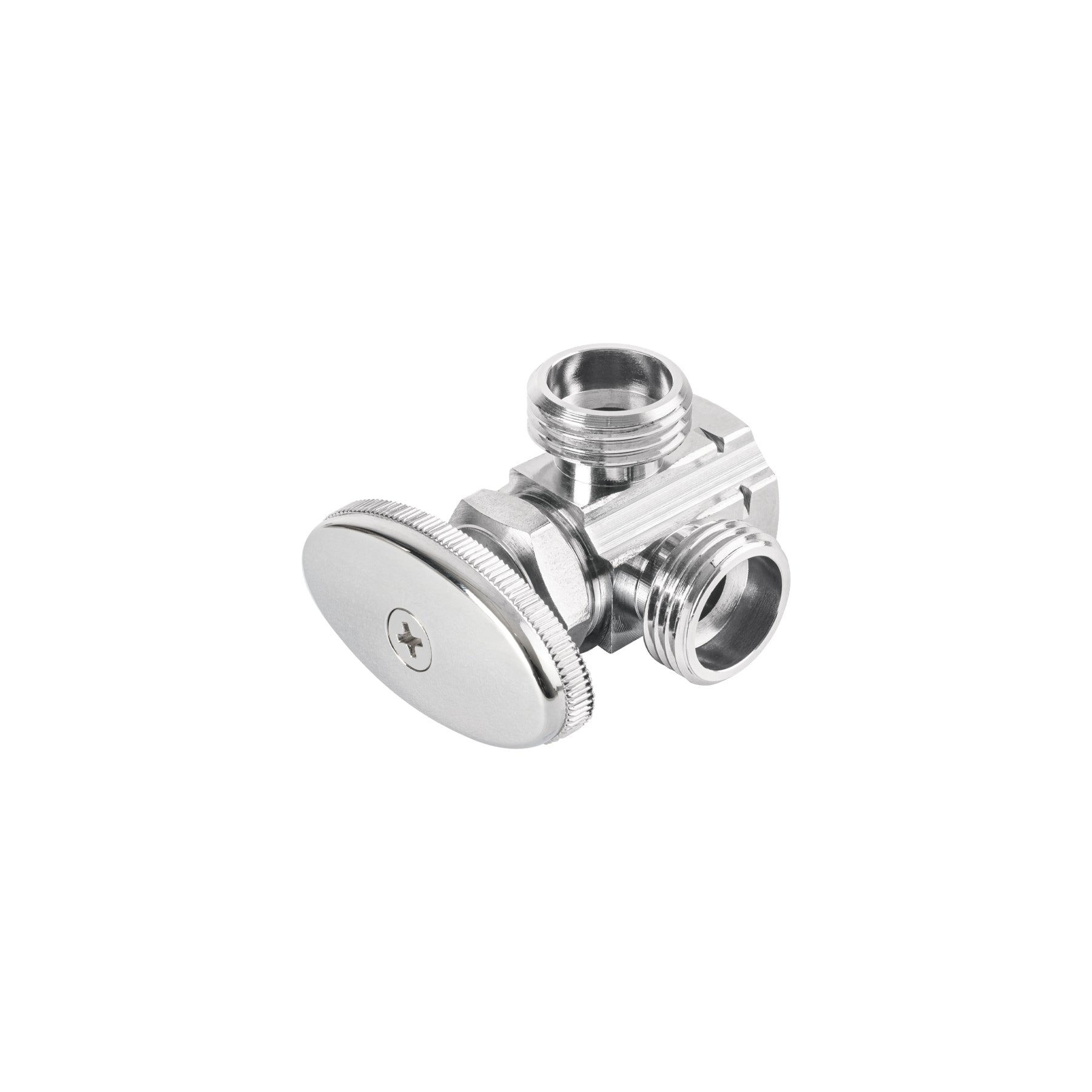 Llave Angular Doble 1/2" X 1/2" X 1/2" Foset
