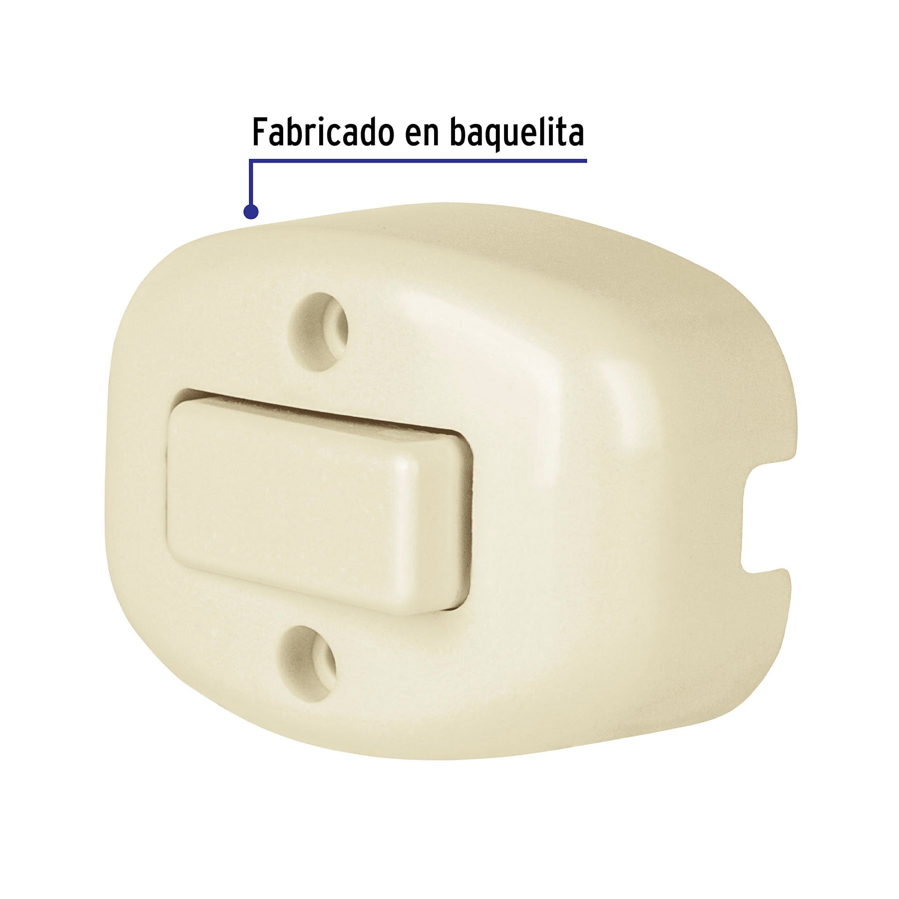Interruptor de Sobreponer Sencillo Volteck