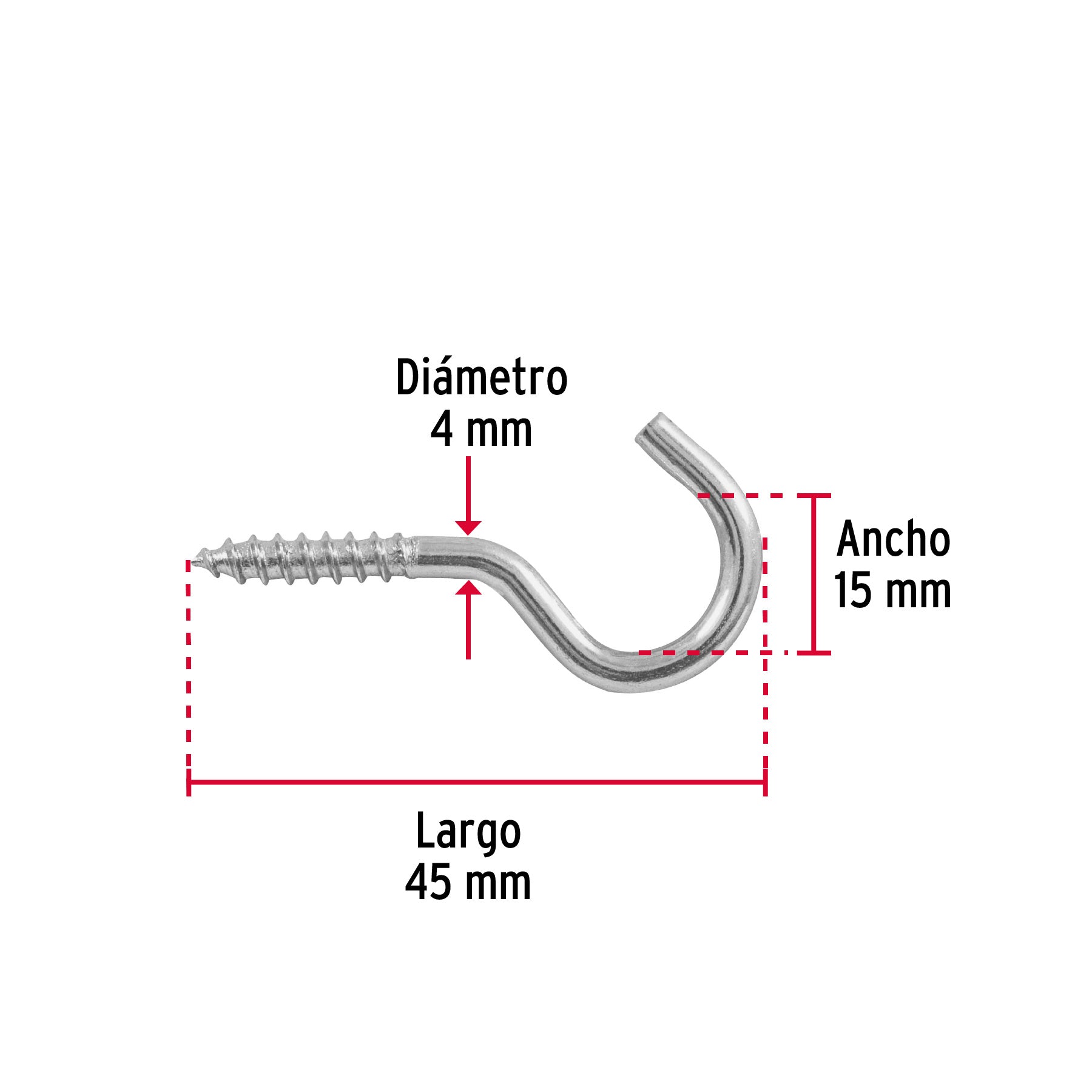 Blister con Armellas Abiertas 20 x 70 Fiero 6 Piezas