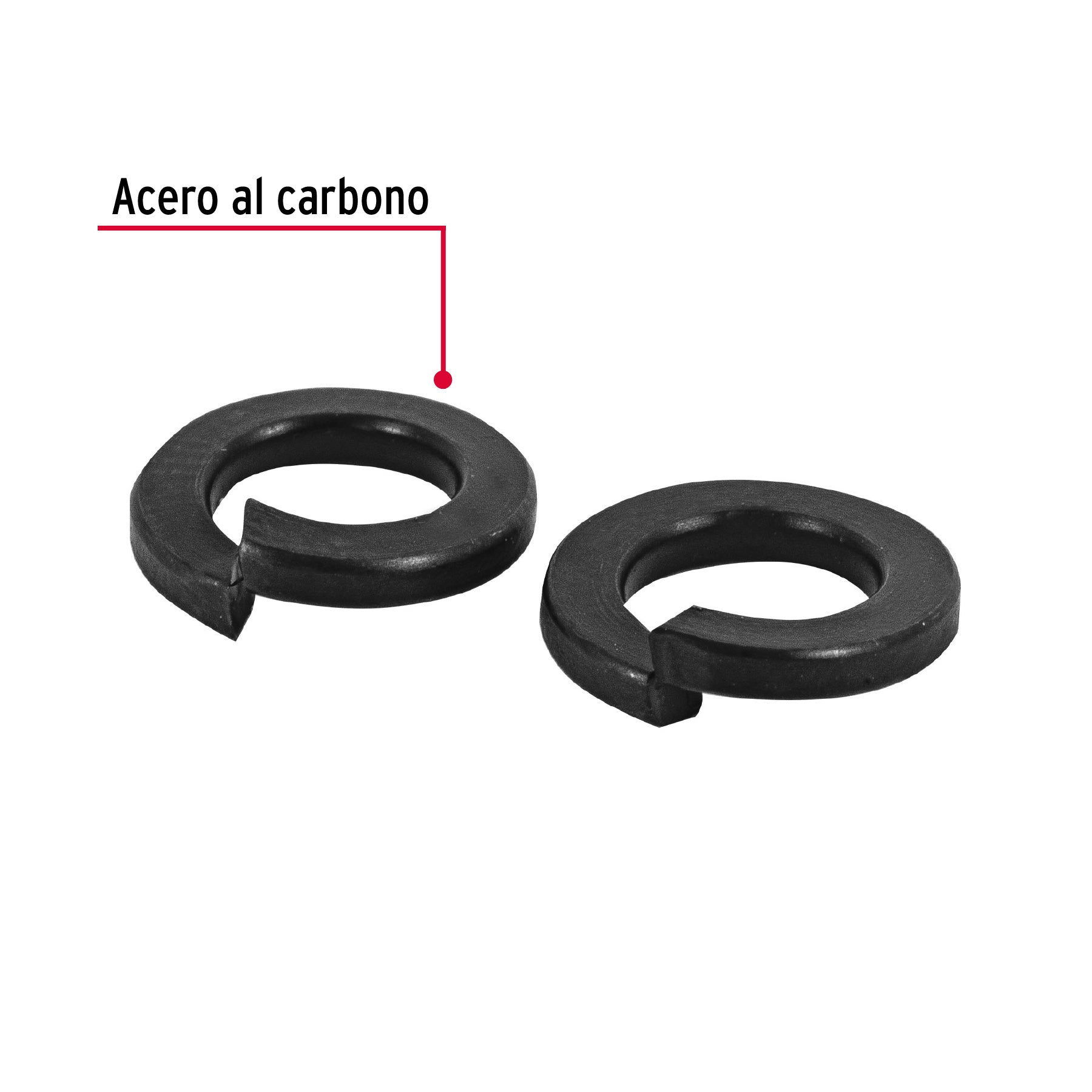 Rondana de Presion Fiero 1/8" (3 mm) Bolsa 300 Piezas