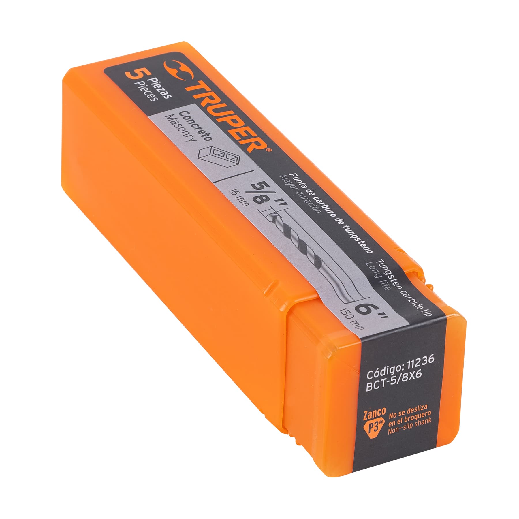Broca para Concreto Truper 5/8" X 6"