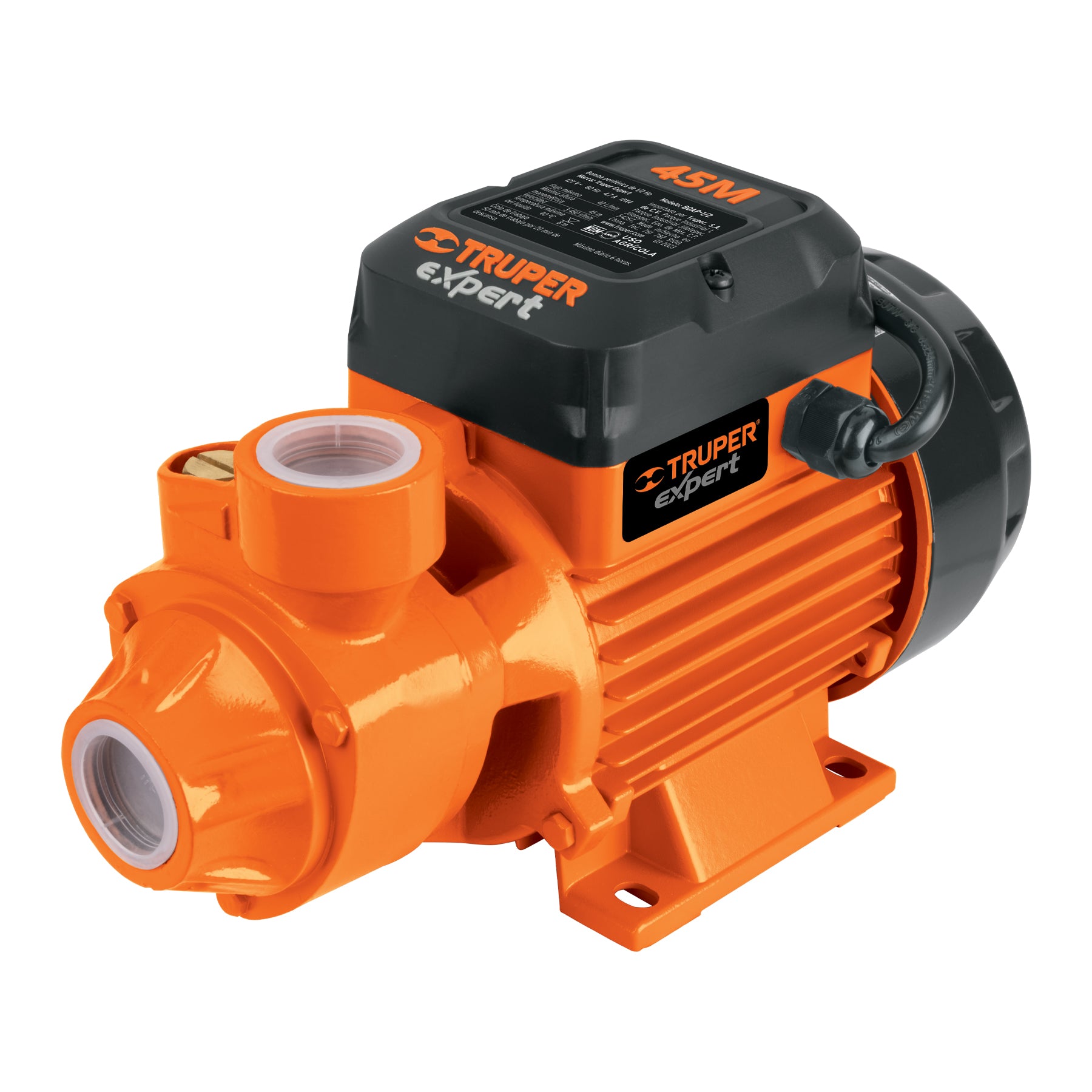 Bomba Periferica 1/2 HP Altura Maxima 45 m Truper Expert