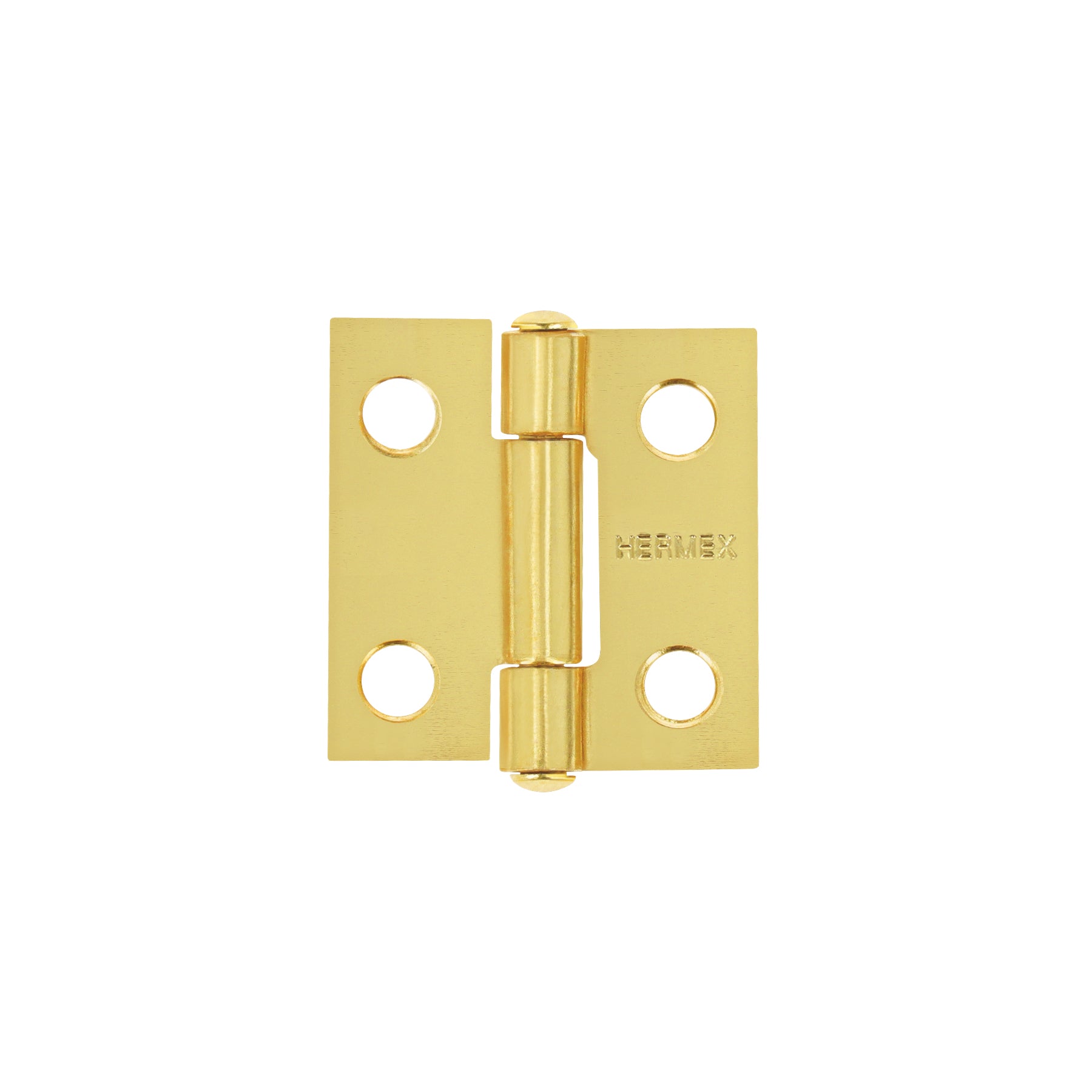 Bisagra Rectangular HERMEX Acero Latonado 1" X 7/8"