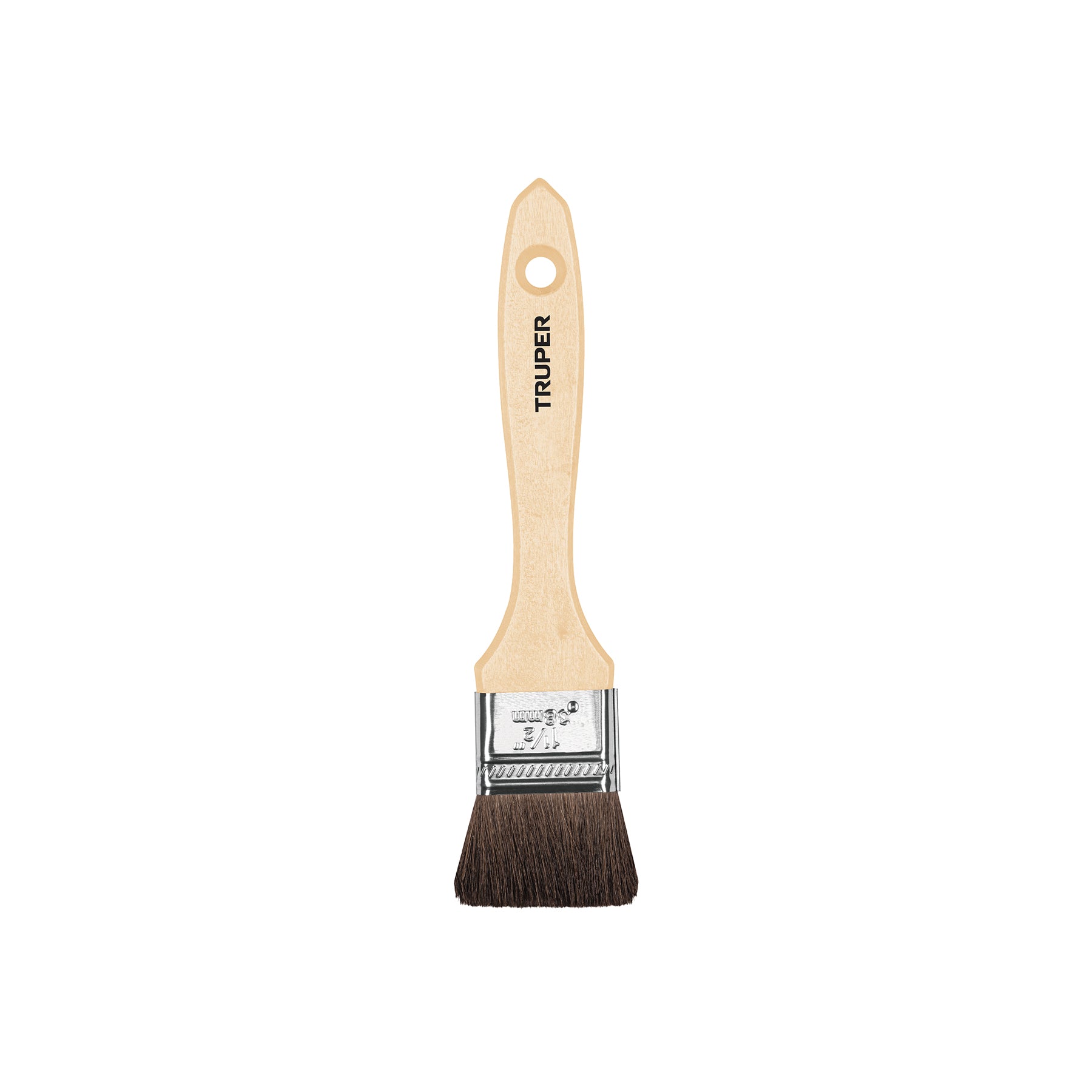 Brocha Pelo de Camello Mango Madera Truper 38 mm (1"1/2)