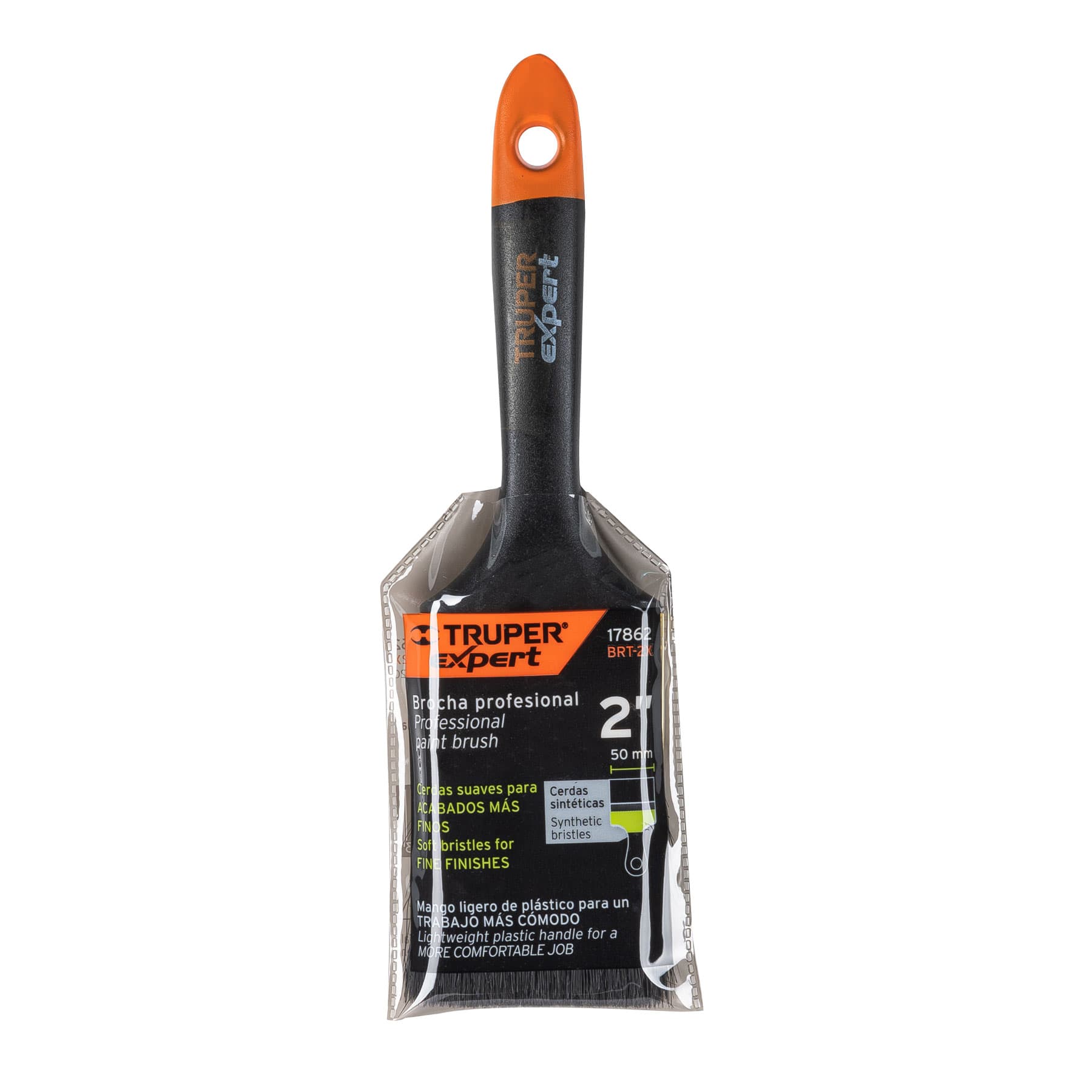 Brocha Profesional Mango de Plastico Truper 50 mm (2")