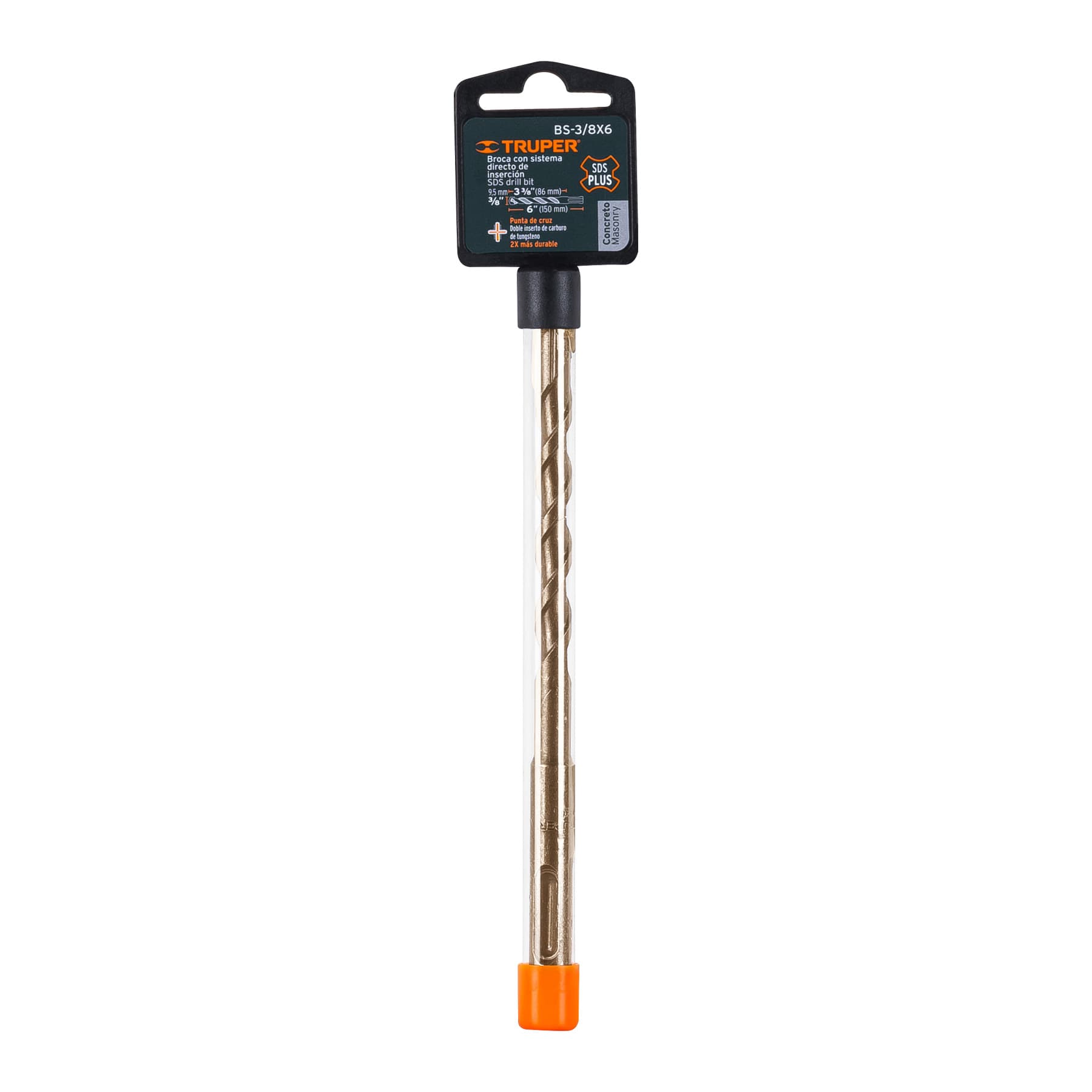 Broca para Concreto SDS Plus Truper 3/8" X 6"