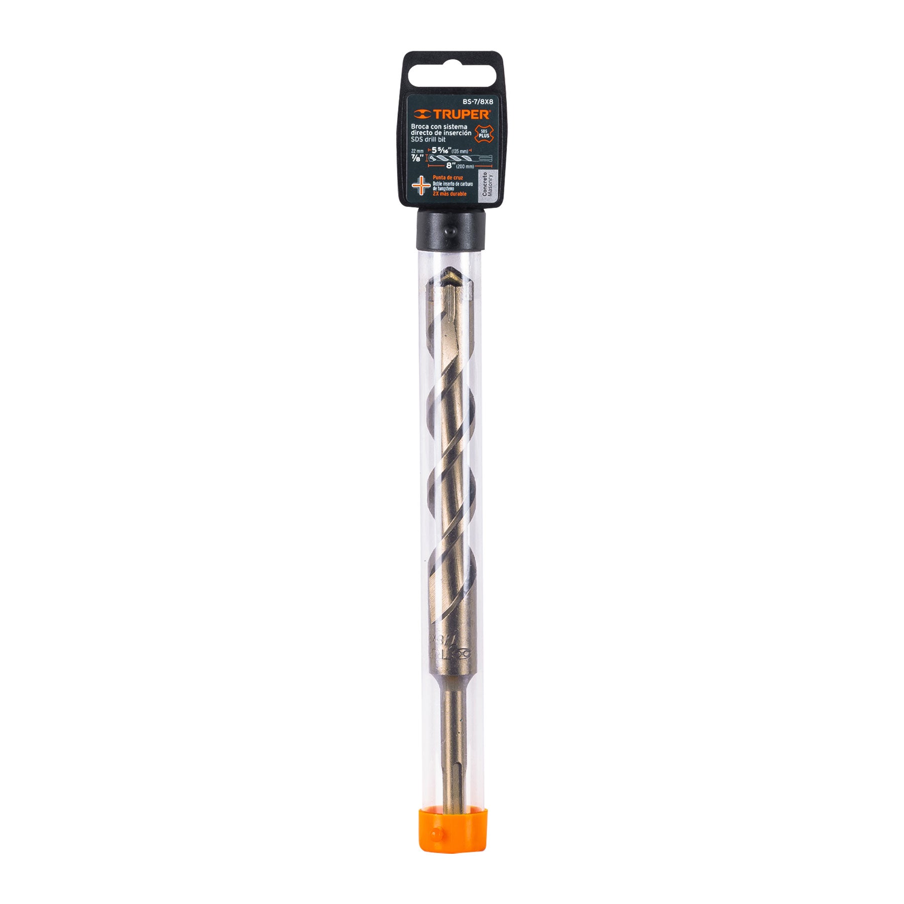 Broca para Concreto SDS Plus Truper 7/8" X 8"