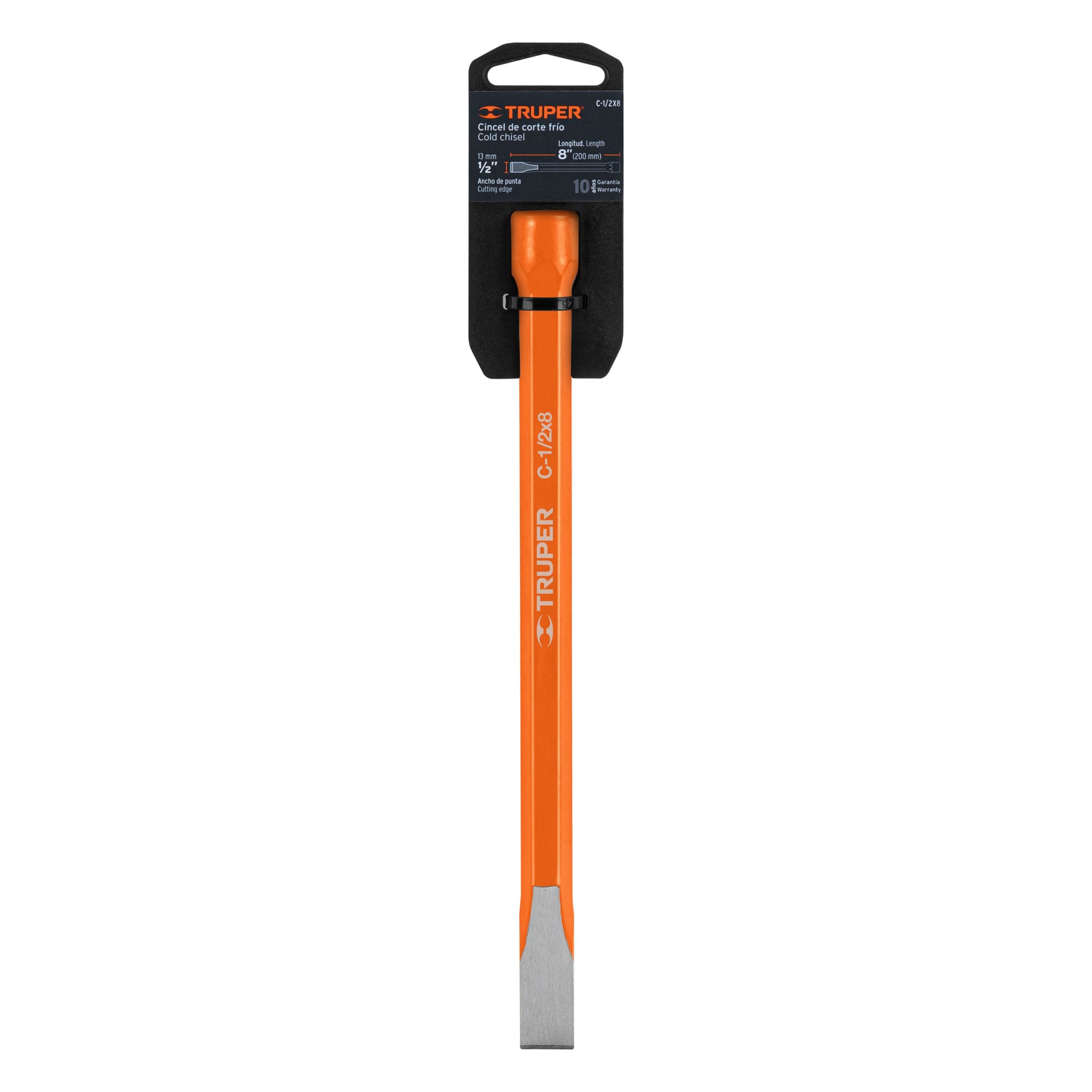 Cincel de Corte Frio Truper 1/2" x 8"