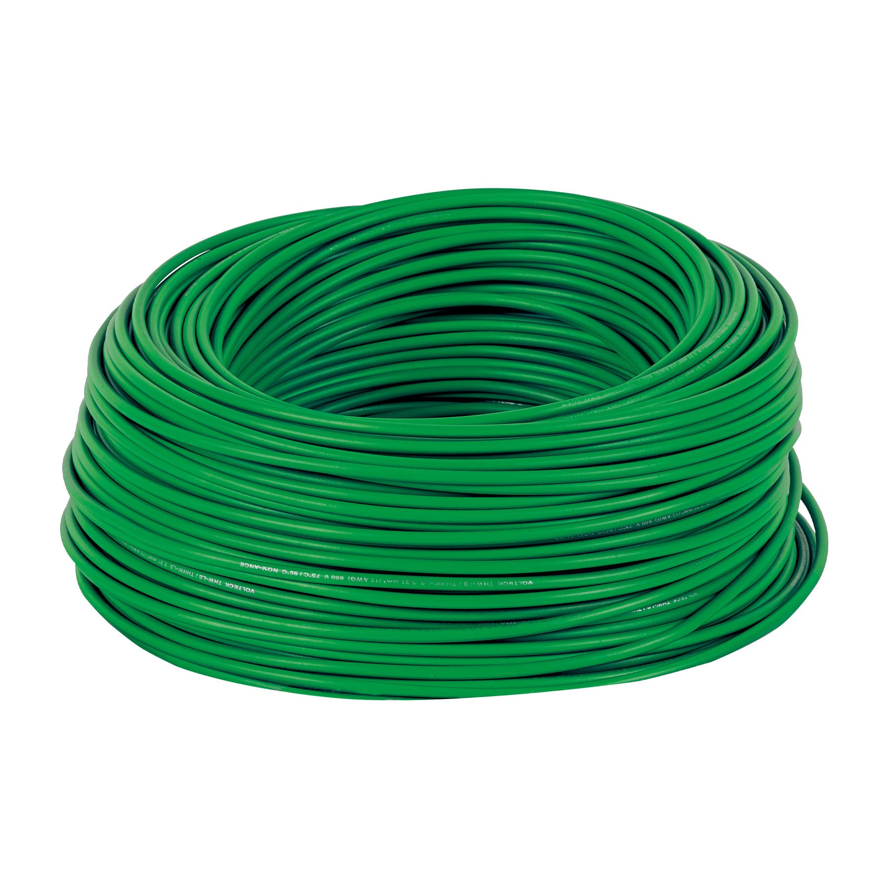 Cable THHW-LS 12 AWG Volteck Verde por Metro