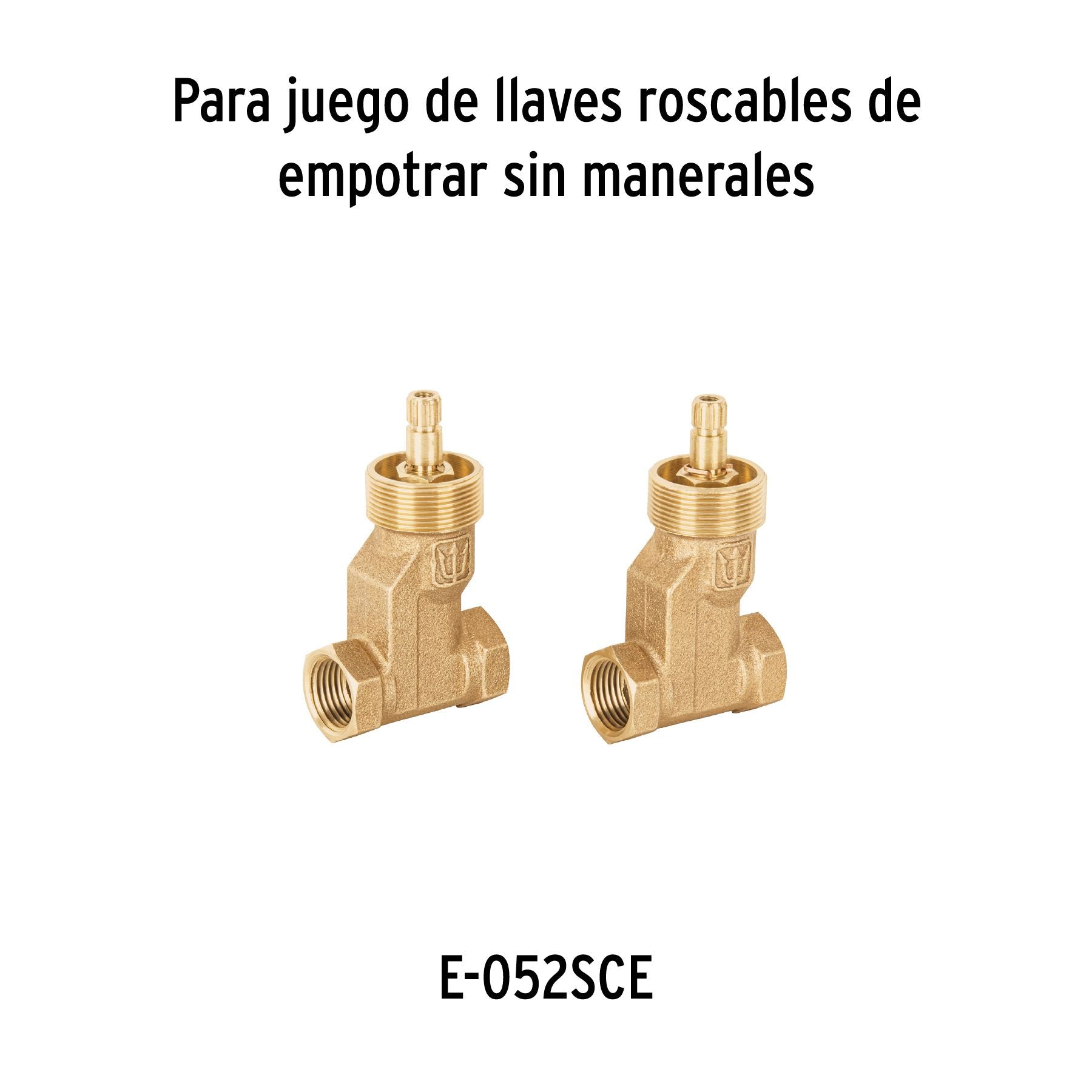 Juego de 2 Cartuchos Ceramicos para Llaves de Empotrar FOSET