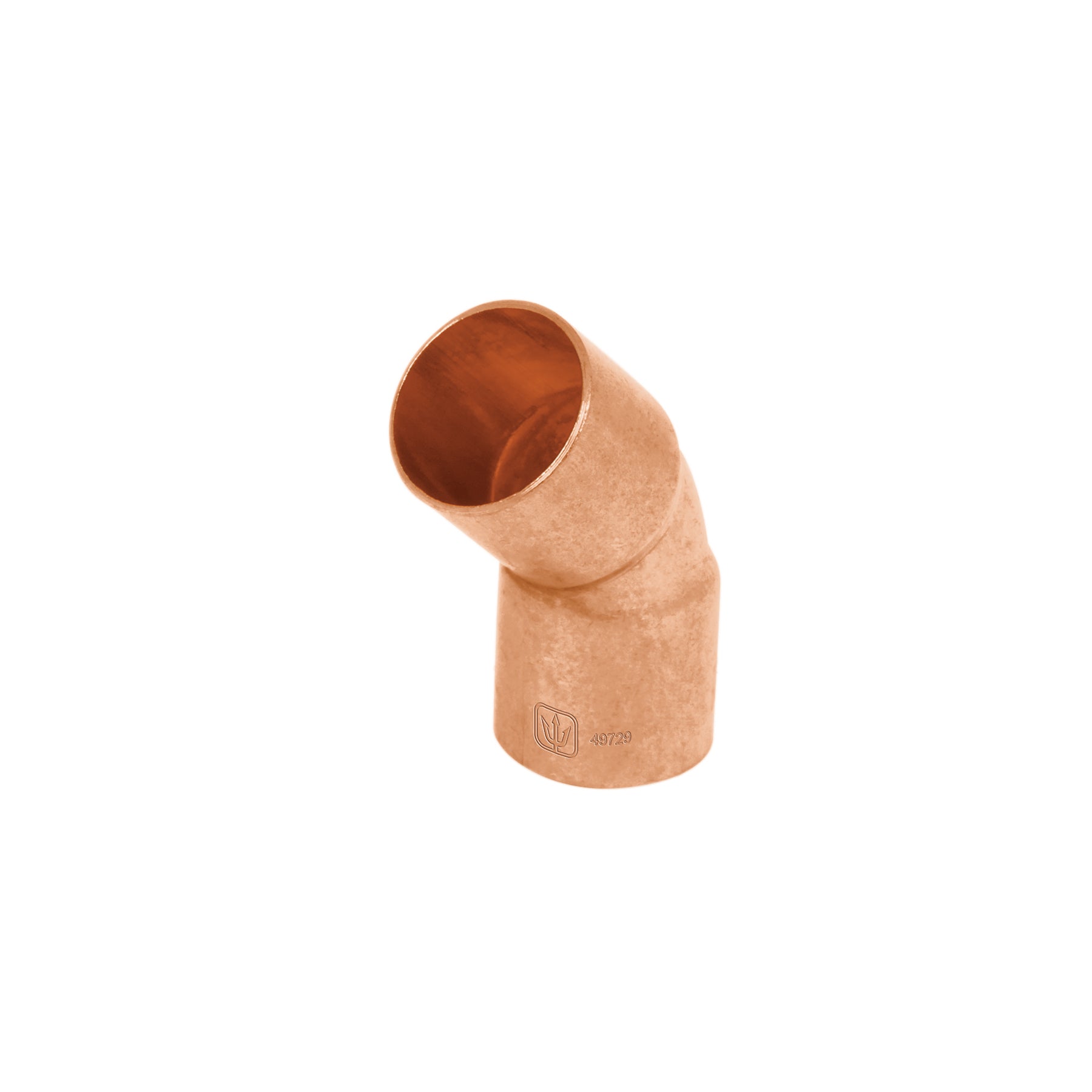 Codo Cobre 45° X 3/4" (19 mm) Foset