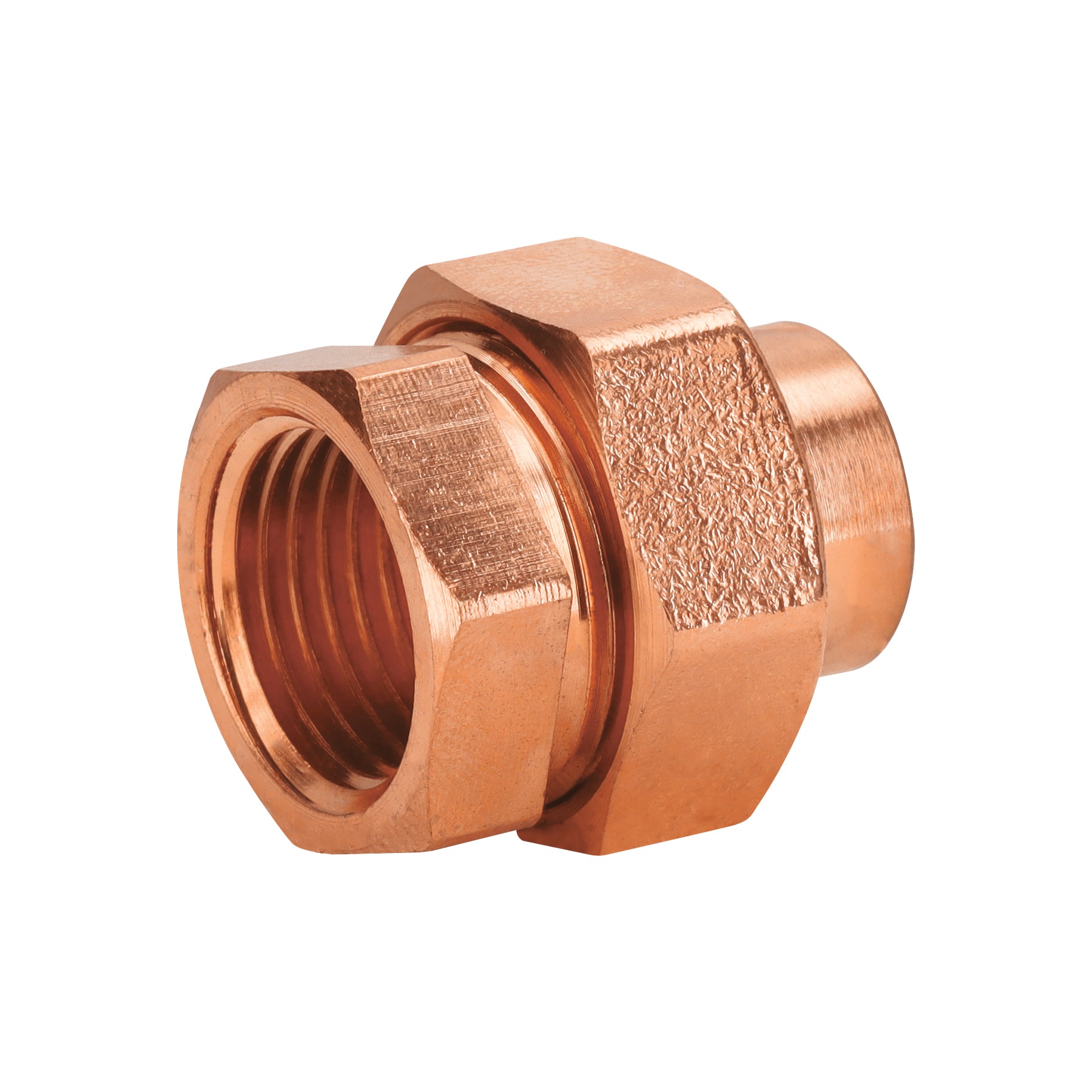 Tuerca Union Cobre Rosca Interior 1/2" (13 mm) Foset