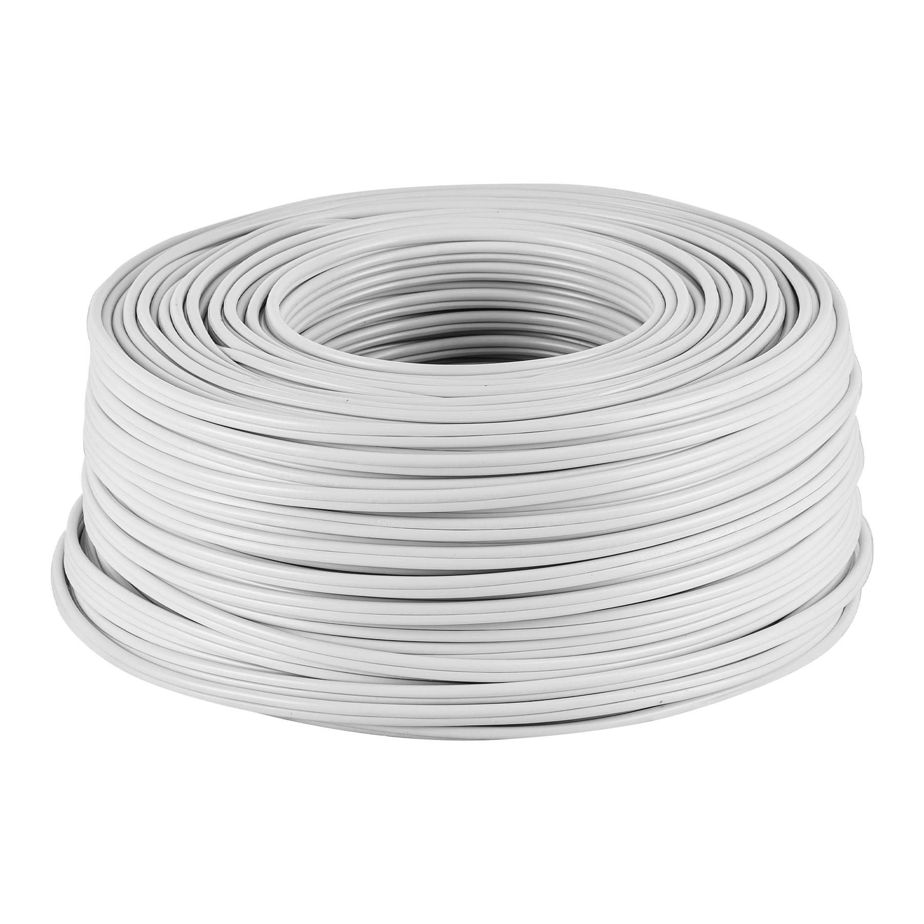 Cable Duplex Flexible 18 AWG Blanco Volteck Rollo de 100 Metros