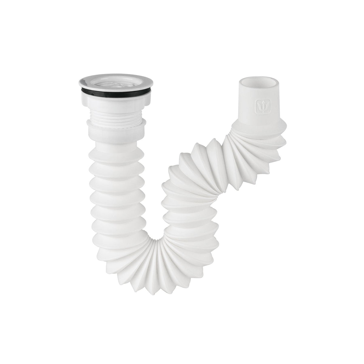 Cespol Flexible Tipo "P" para Fregadero de Polipropileno Foset