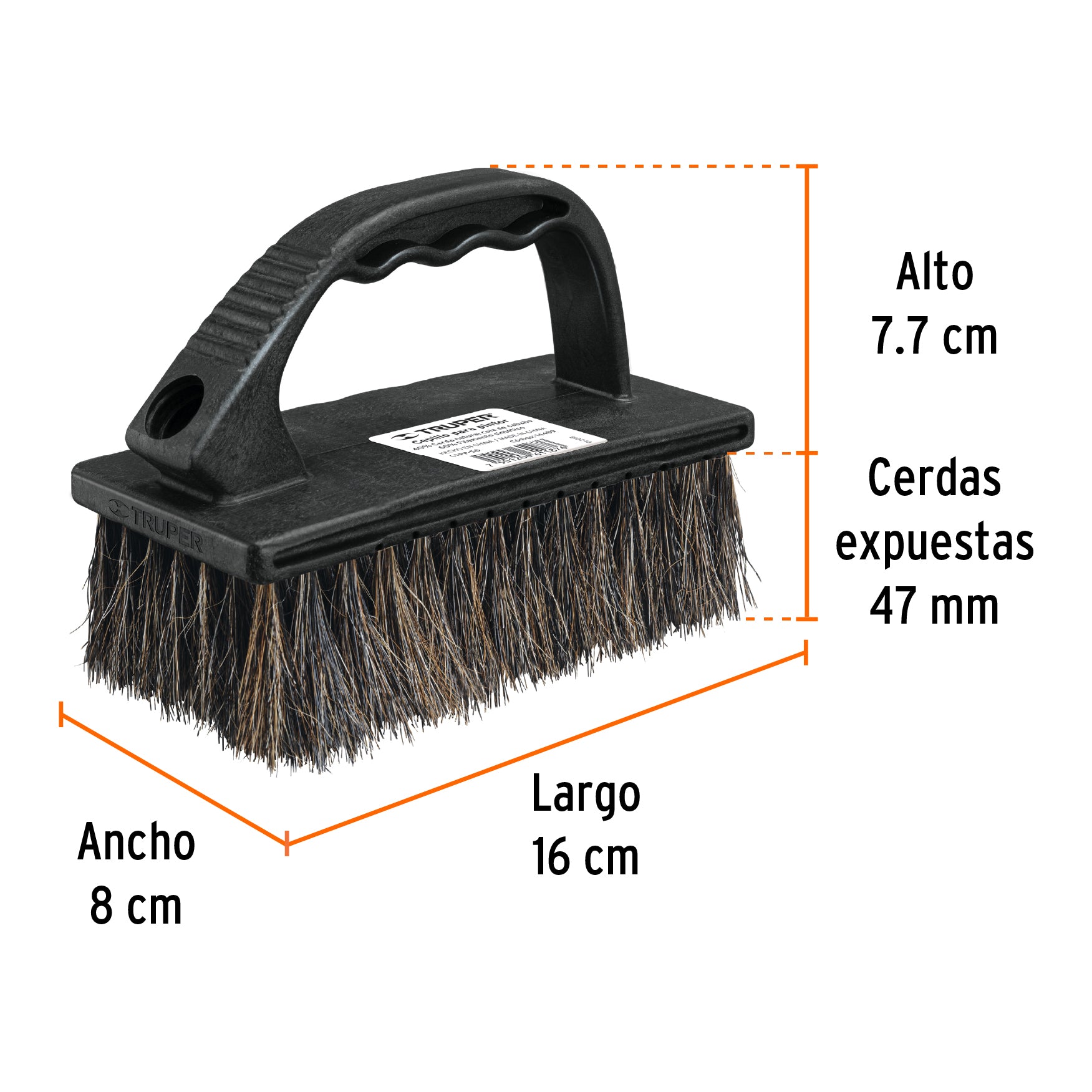 Cepillo para Pintor Superficies Semirrugosas TRUPER