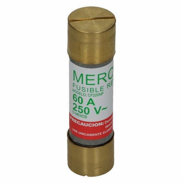 Fusible 60 Amperes 250 V Sencillo Mercury