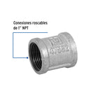 Cople Galvanizado 1" (25 mm) Galvaflow