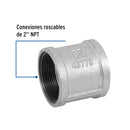 Cople Galvanizado 2" (50 mm) Galvaflow