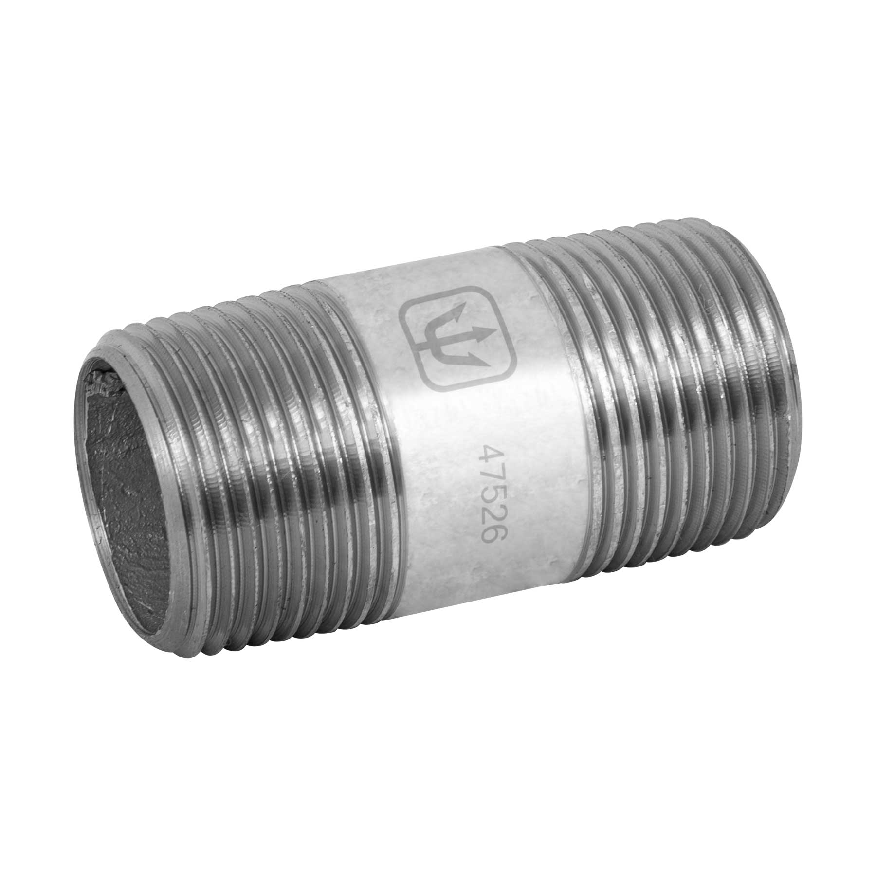 Niple Galvanizado 3/4" x 2" (19 mm x 5 cms) Galvaflow
