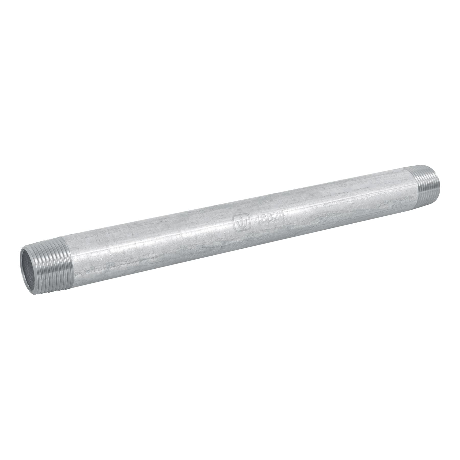 Niple Galvanizado 3/4" x 10" (19 mm x 25 cms) Galvaflow
