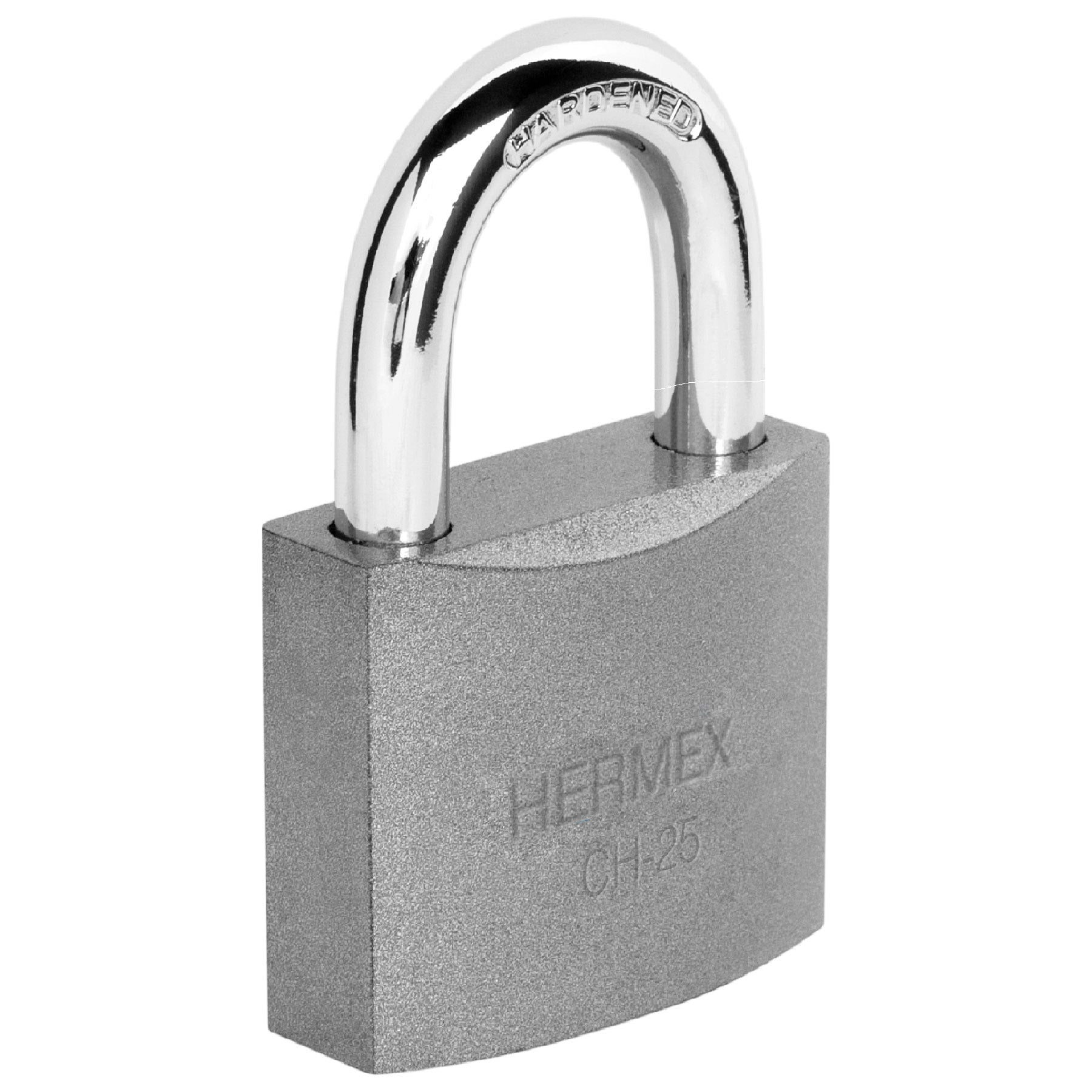 Candado de Hierro 25 mm Gancho Corto Blister Hermex