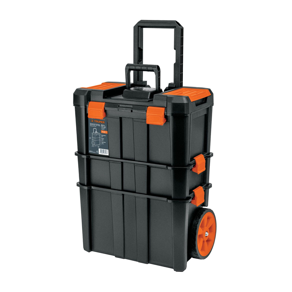 Caja para Herramienta con Ruedas 3 en 1 Desmontable Truper