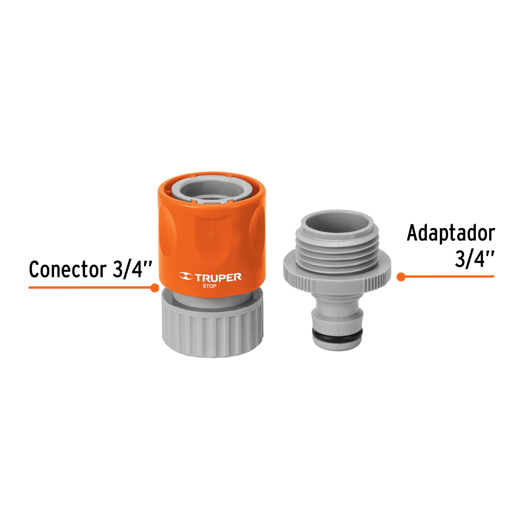Conector Click Manguera-Accesorio CLICK-ACC Truper