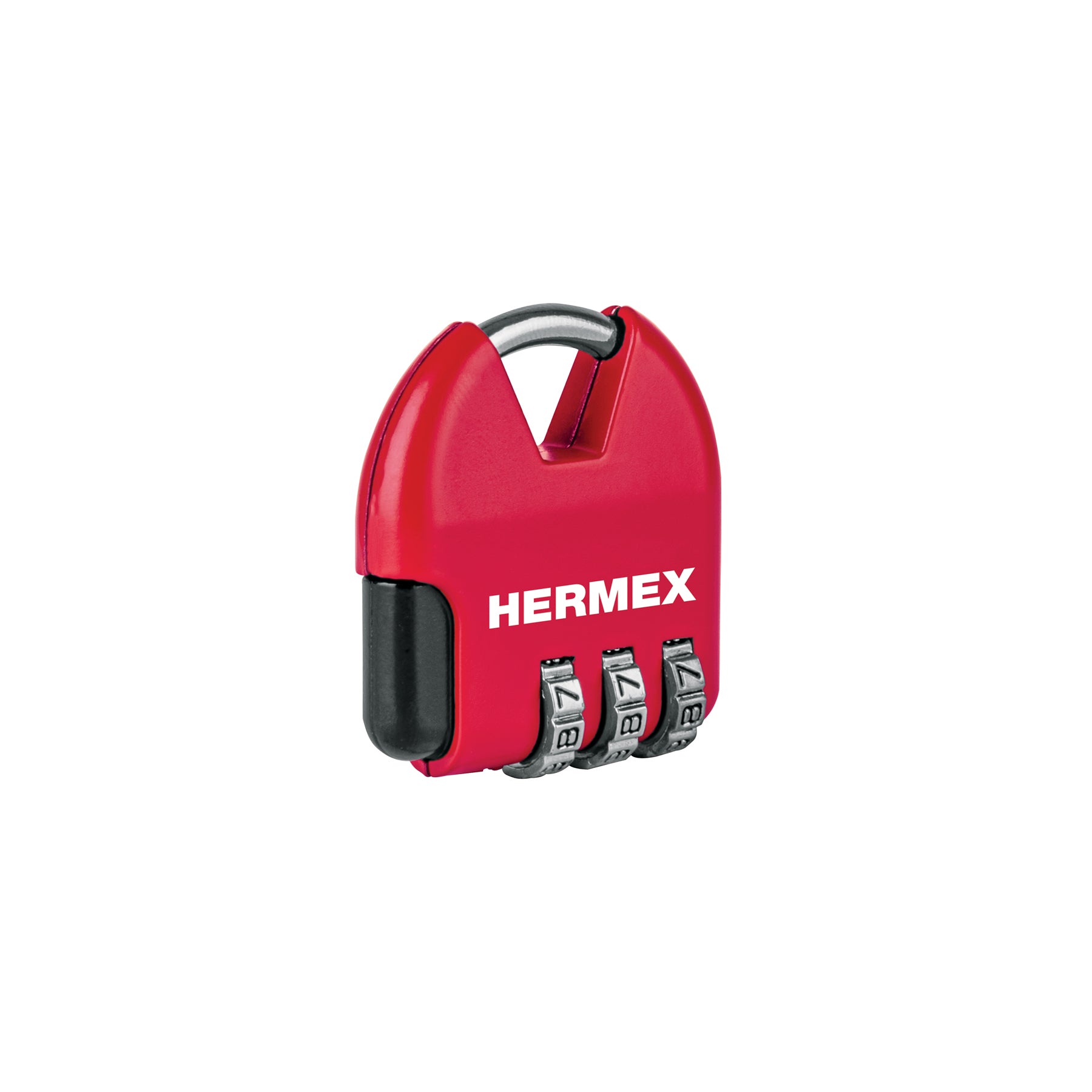 Candado Maletero de Combinacion 36 mm Rojo Hermex