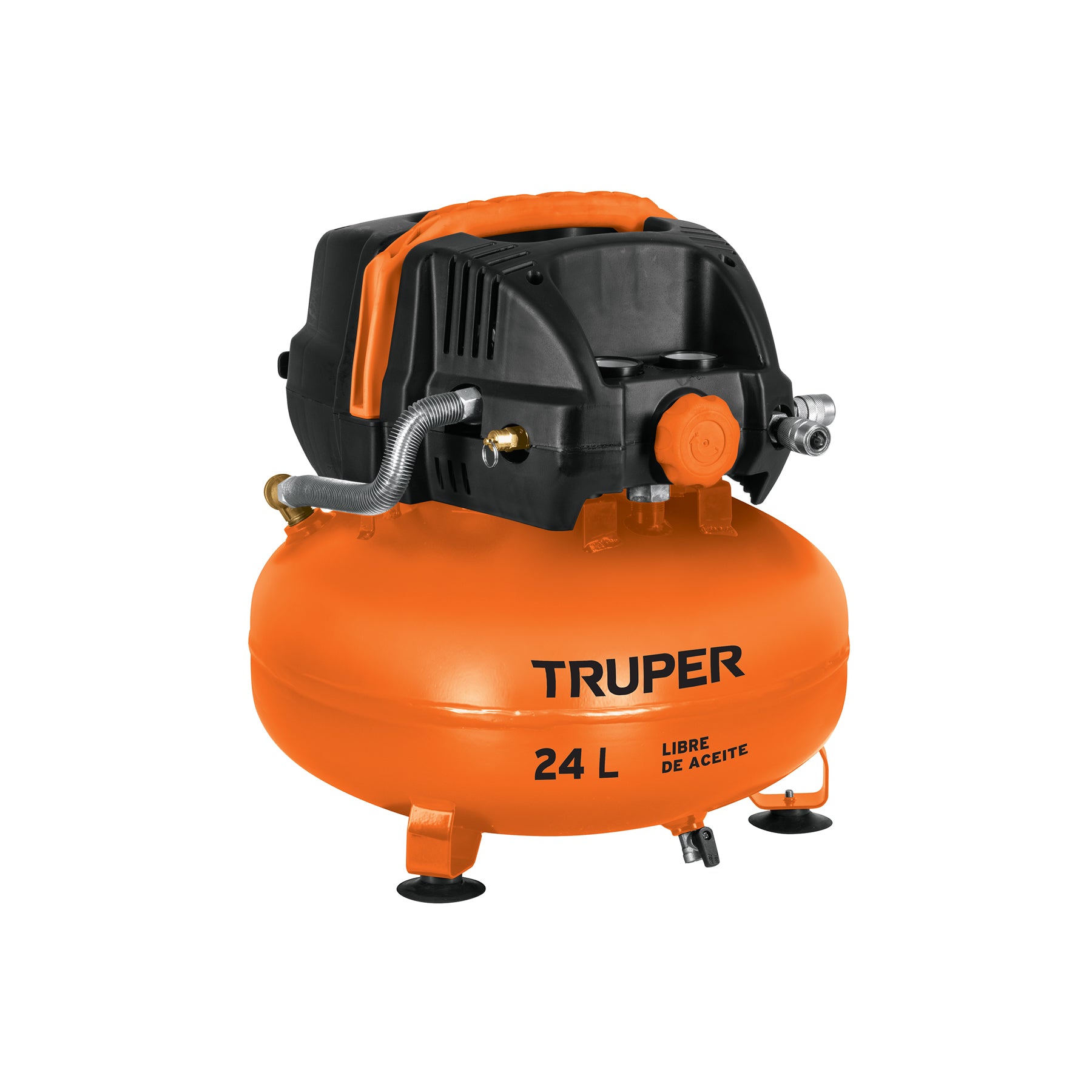 Compresor de Aire Libre de Aceite 24 Litros 2-2/3 HP Truper