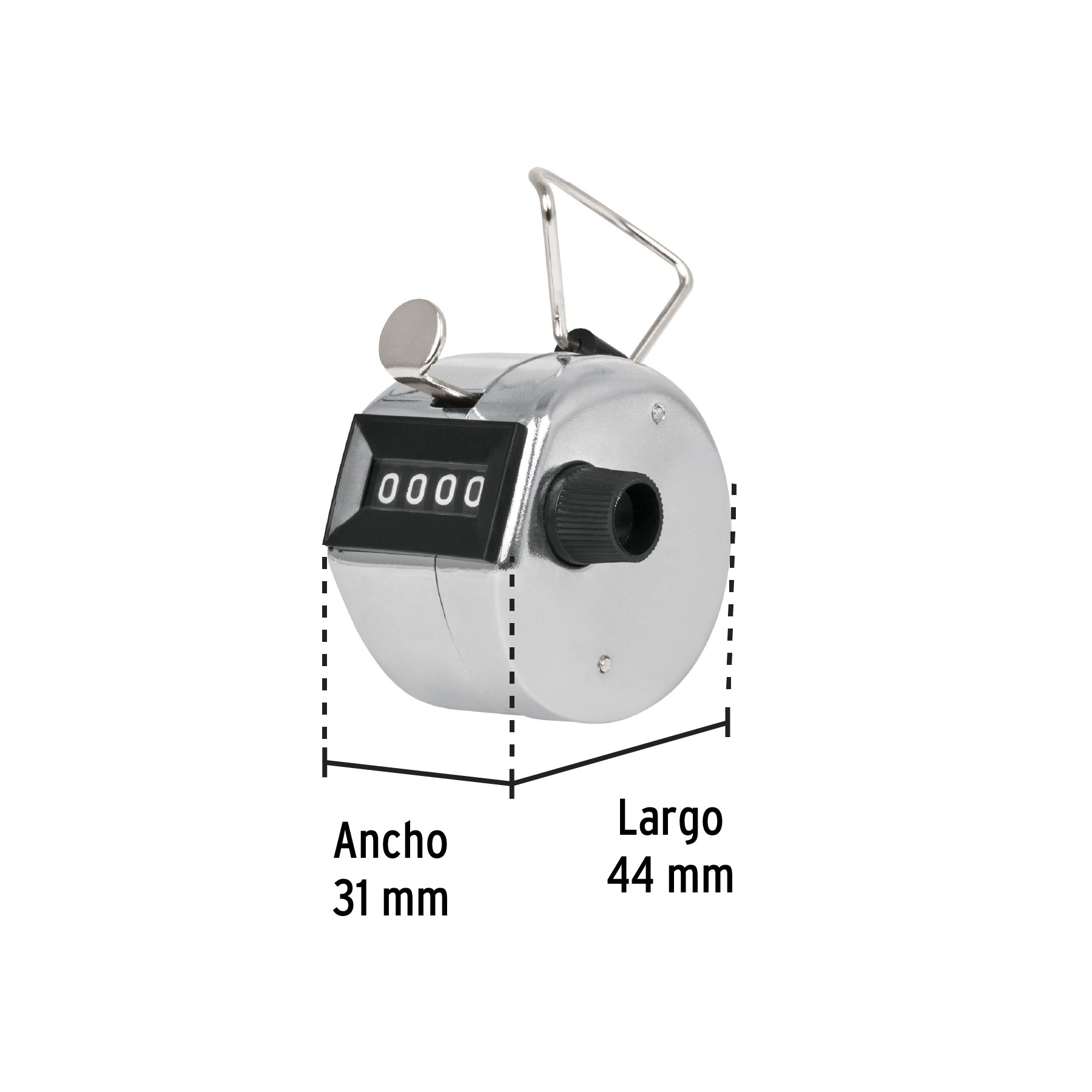 Contador Manual de 4 Digitos Pretul